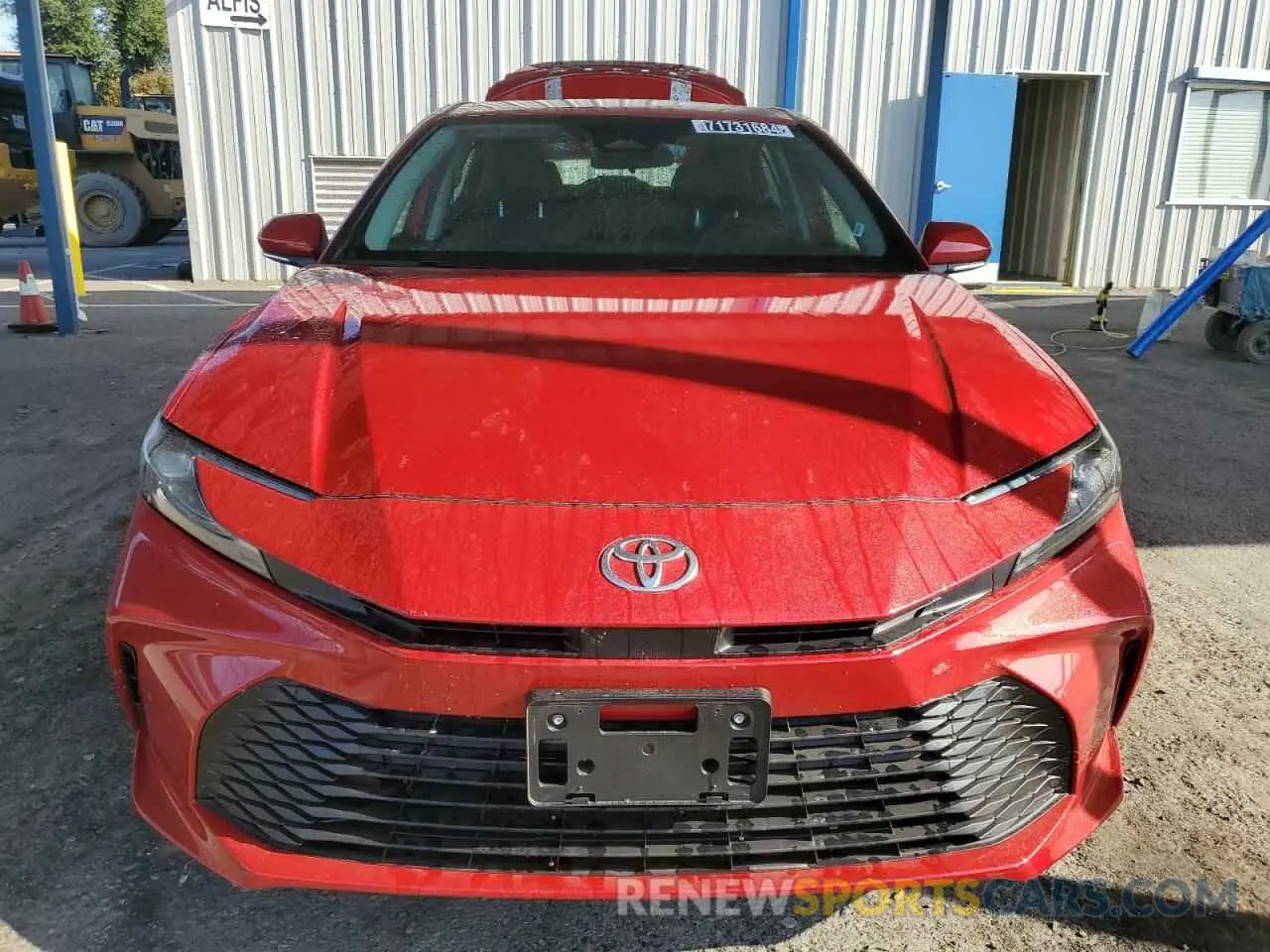 5 Photograph of a damaged car 4T1DAACK1SU005376 TOYOTA CAMRY 2025