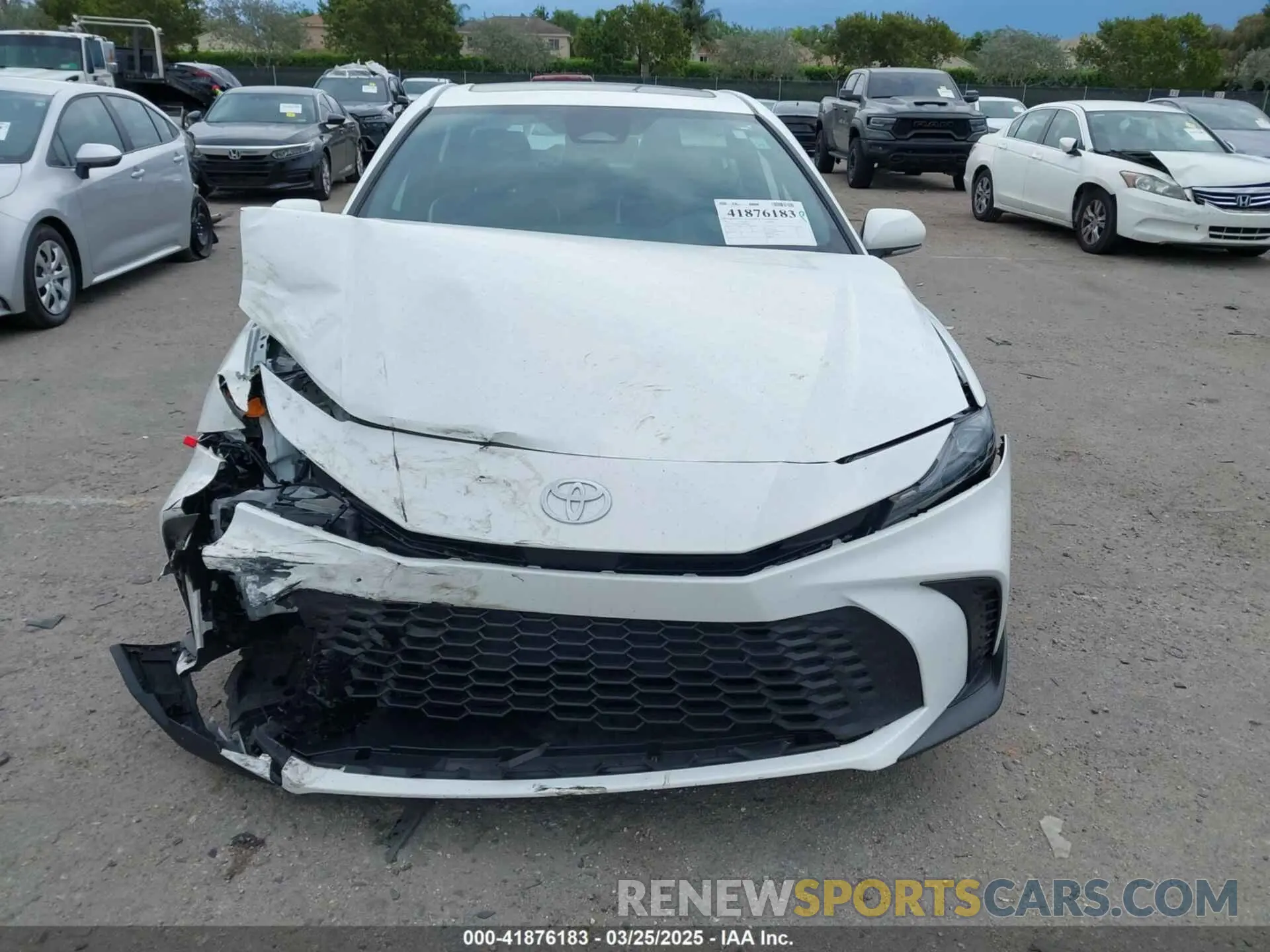 12 Photograph of a damaged car 4T1DAACK1SU005894 TOYOTA CAMRY 2025