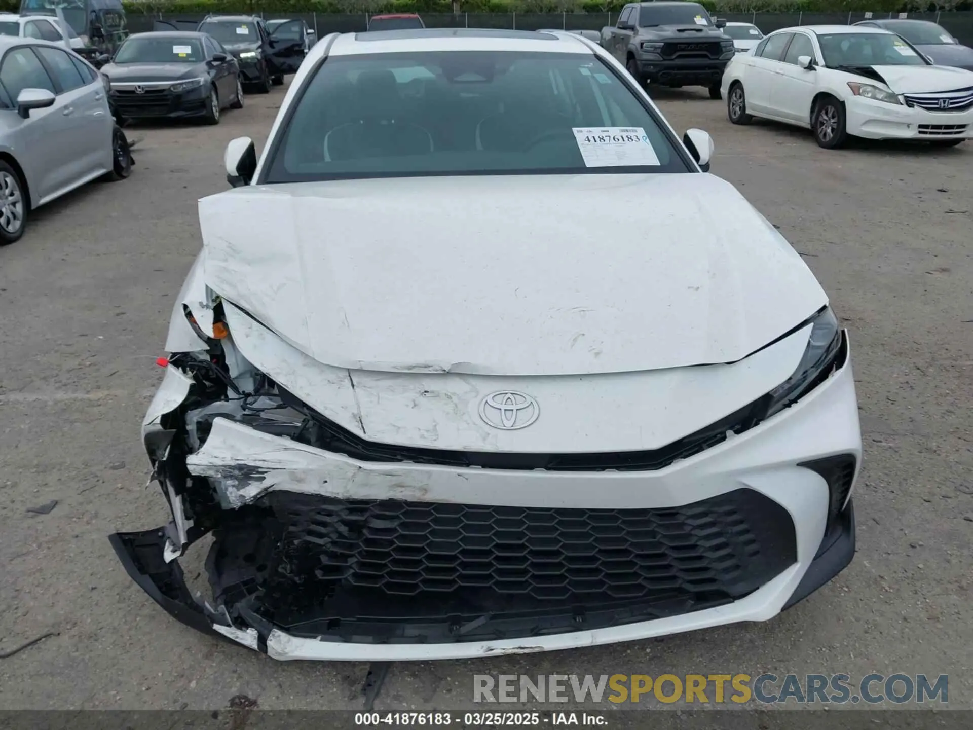 6 Photograph of a damaged car 4T1DAACK1SU005894 TOYOTA CAMRY 2025