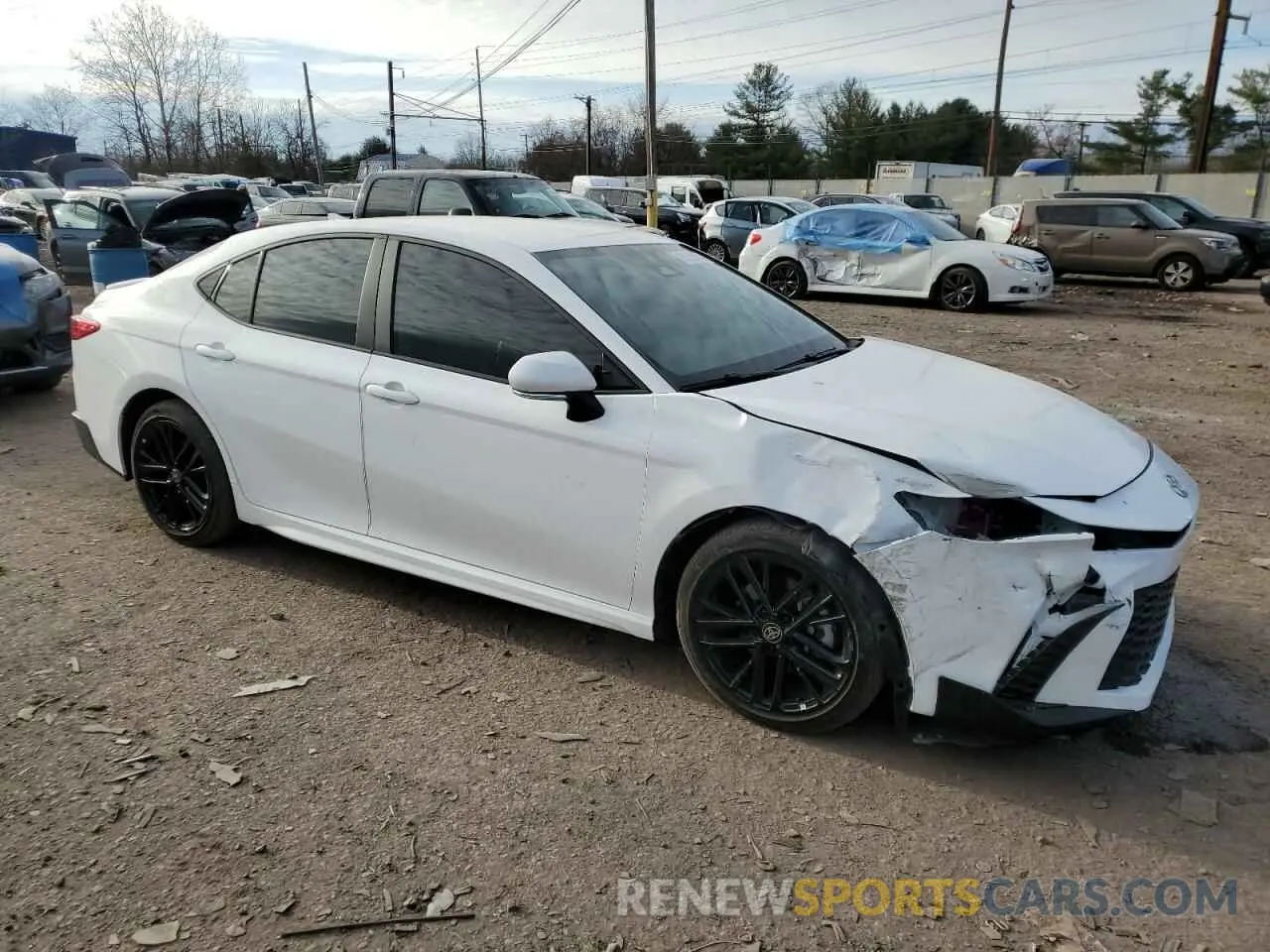 4 Photograph of a damaged car 4T1DAACK1SU007158 TOYOTA CAMRY 2025