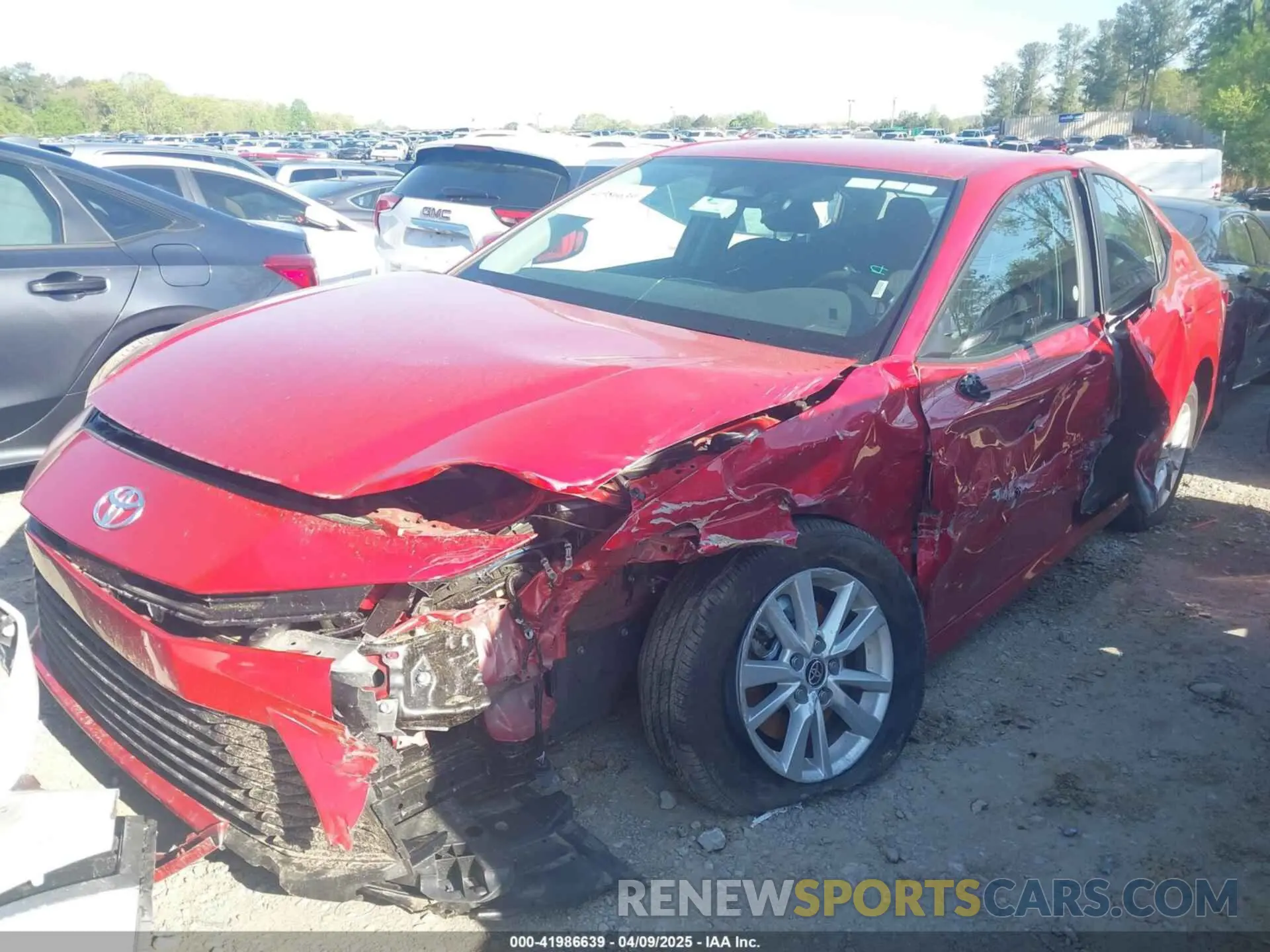 13 Photograph of a damaged car 4T1DAACK1SU042282 TOYOTA CAMRY 2025