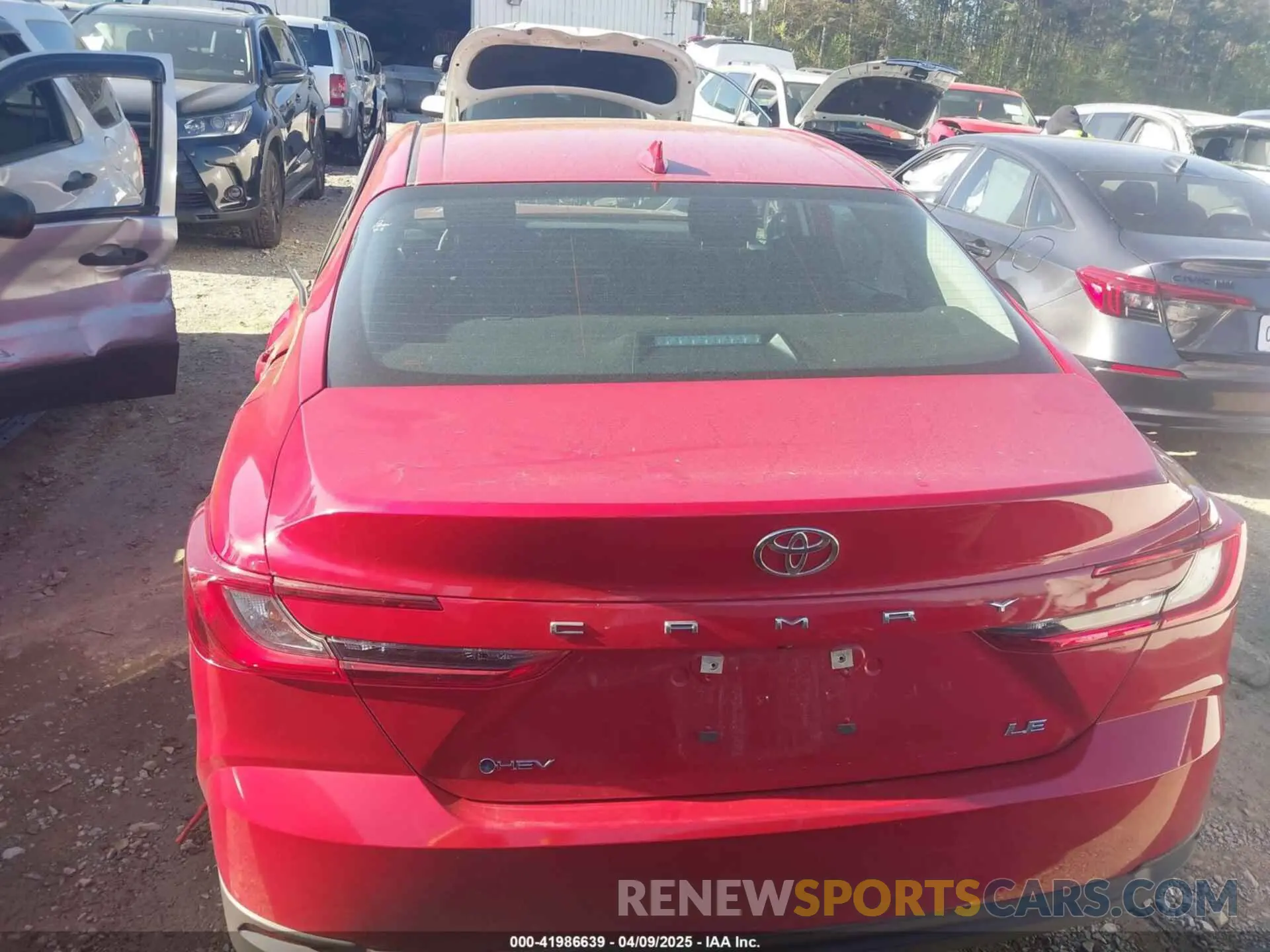 15 Photograph of a damaged car 4T1DAACK1SU042282 TOYOTA CAMRY 2025