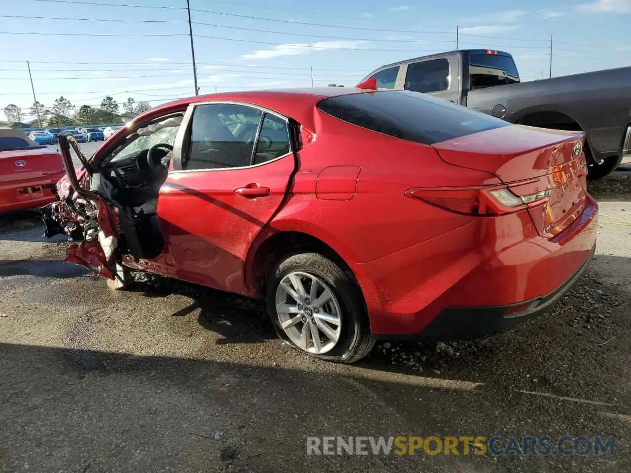 2 Photograph of a damaged car 4T1DAACK1SU060006 TOYOTA CAMRY 2025