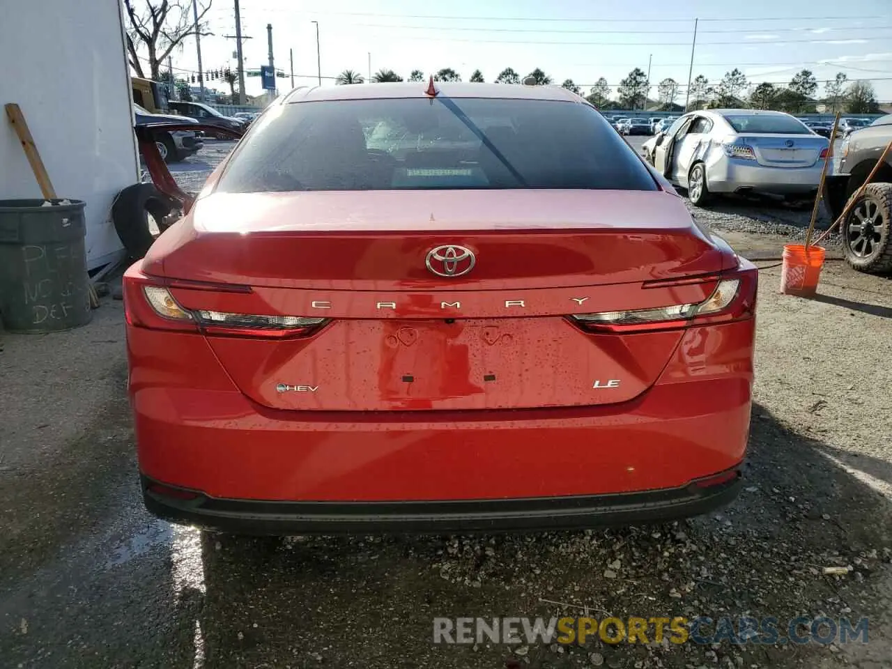 6 Photograph of a damaged car 4T1DAACK1SU060006 TOYOTA CAMRY 2025
