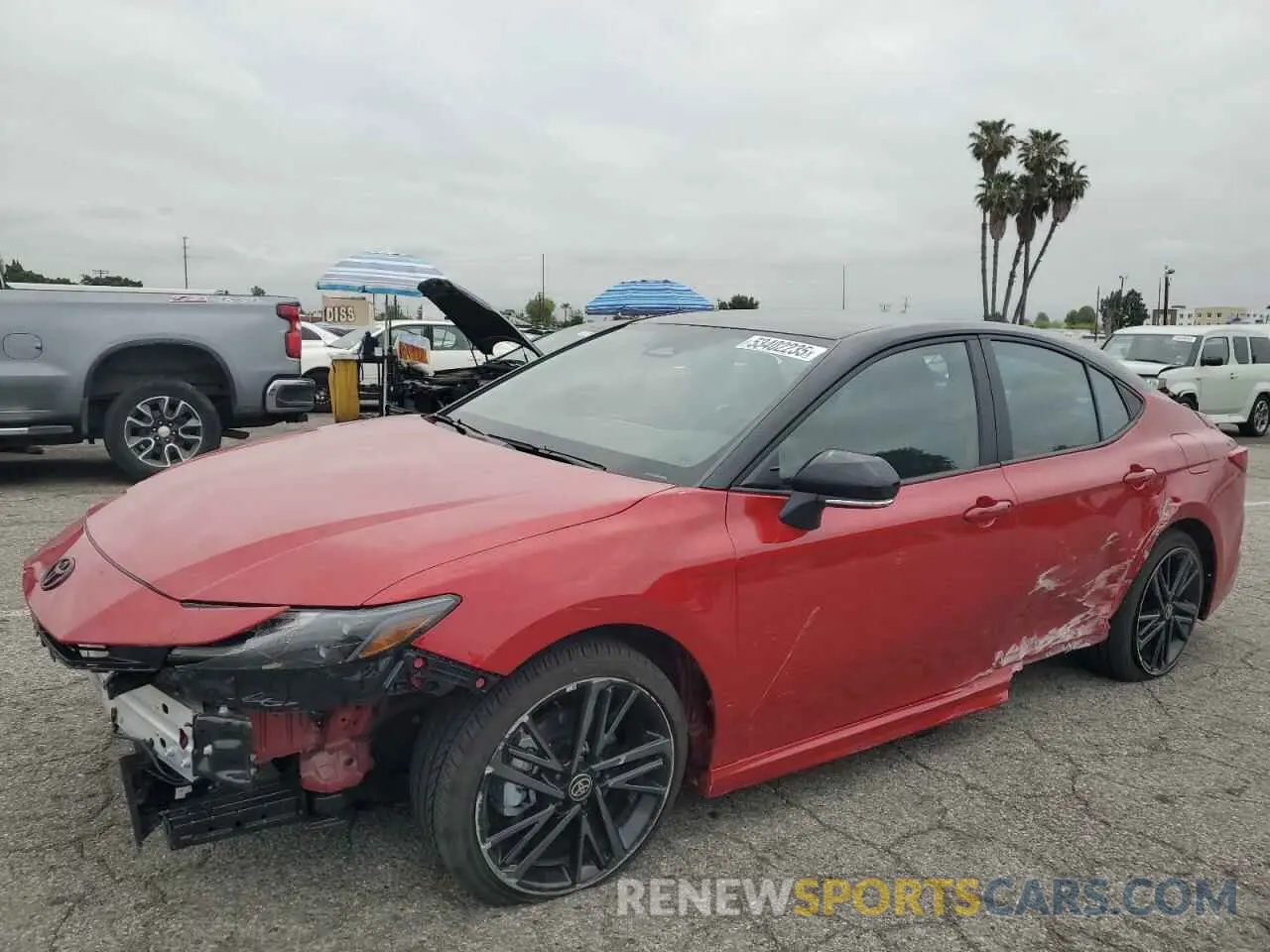 1 Photograph of a damaged car 4T1DAACK1SU075430 TOYOTA CAMRY 2025
