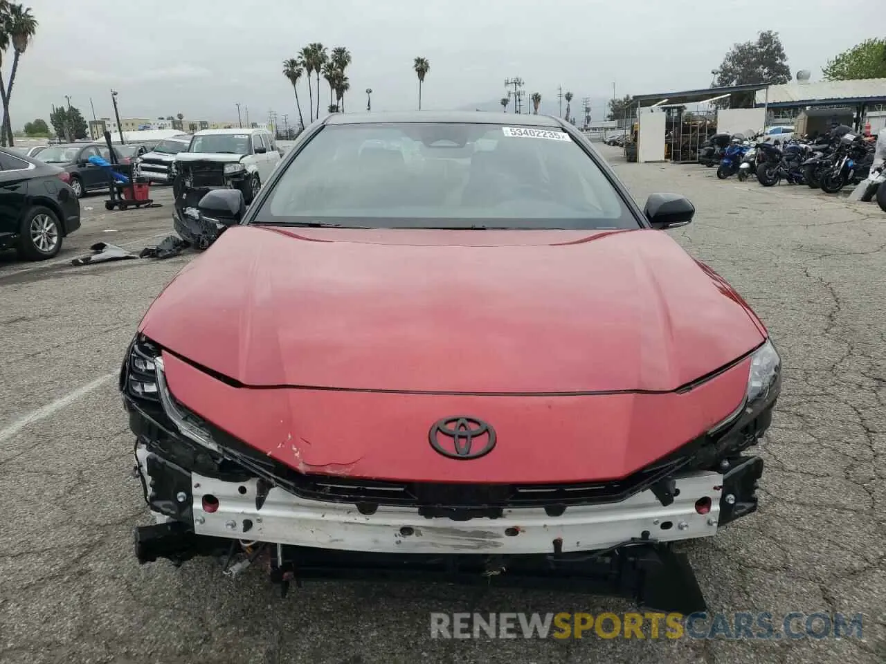 5 Photograph of a damaged car 4T1DAACK1SU075430 TOYOTA CAMRY 2025