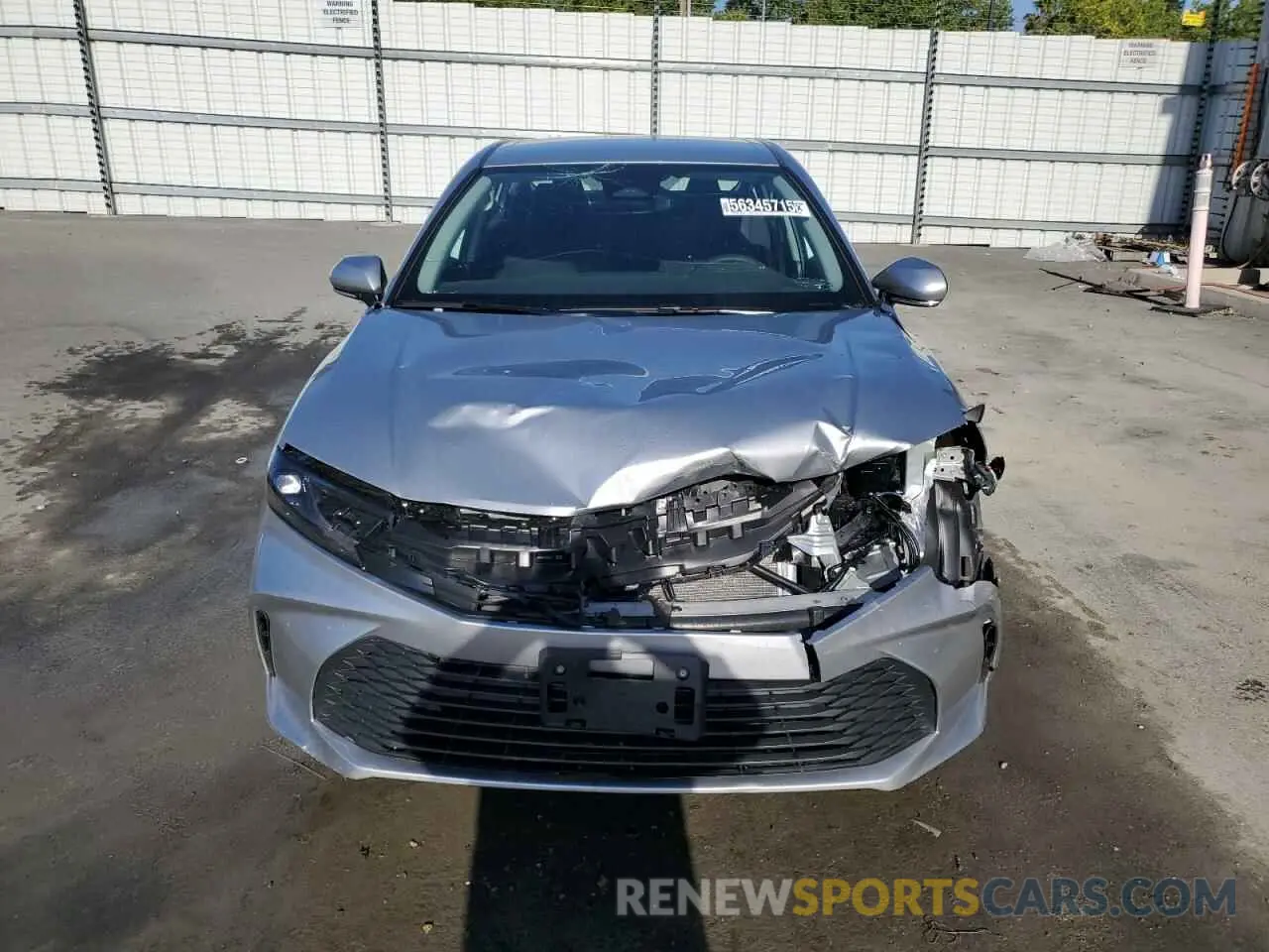 5 Photograph of a damaged car 4T1DAACK1SU099260 TOYOTA CAMRY 2025