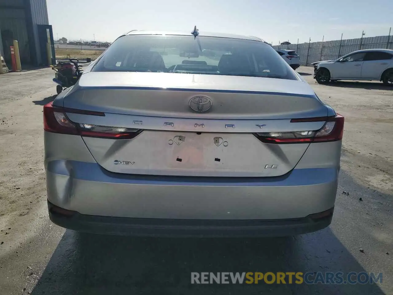 6 Photograph of a damaged car 4T1DAACK1SU099260 TOYOTA CAMRY 2025