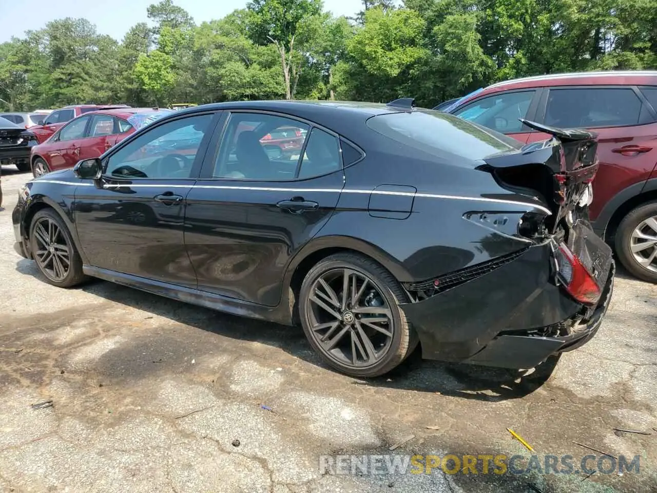 2 Photograph of a damaged car 4T1DAACK1SU113206 TOYOTA CAMRY 2025