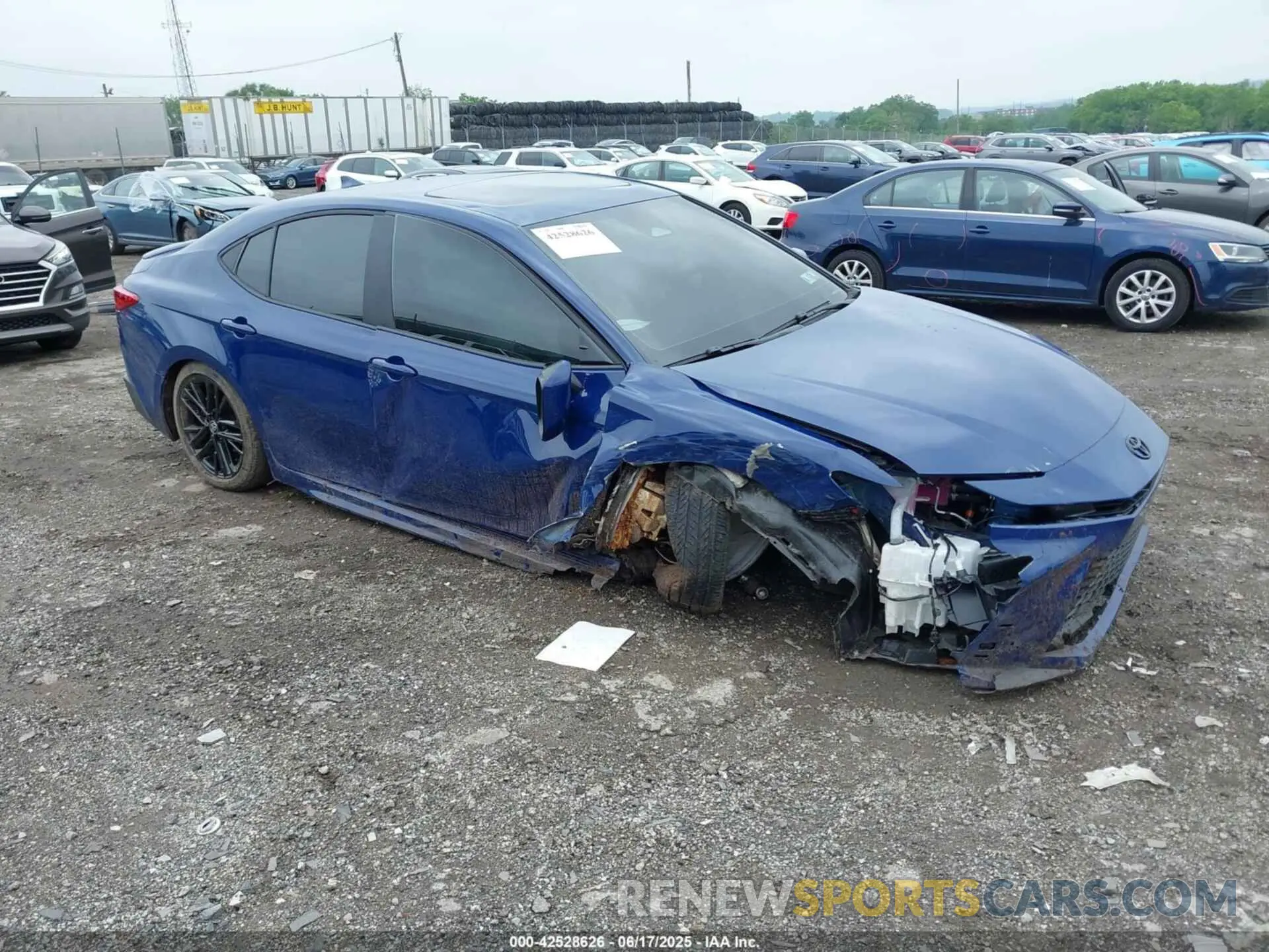 1 Photograph of a damaged car 4T1DAACK1SU115280 TOYOTA CAMRY 2025