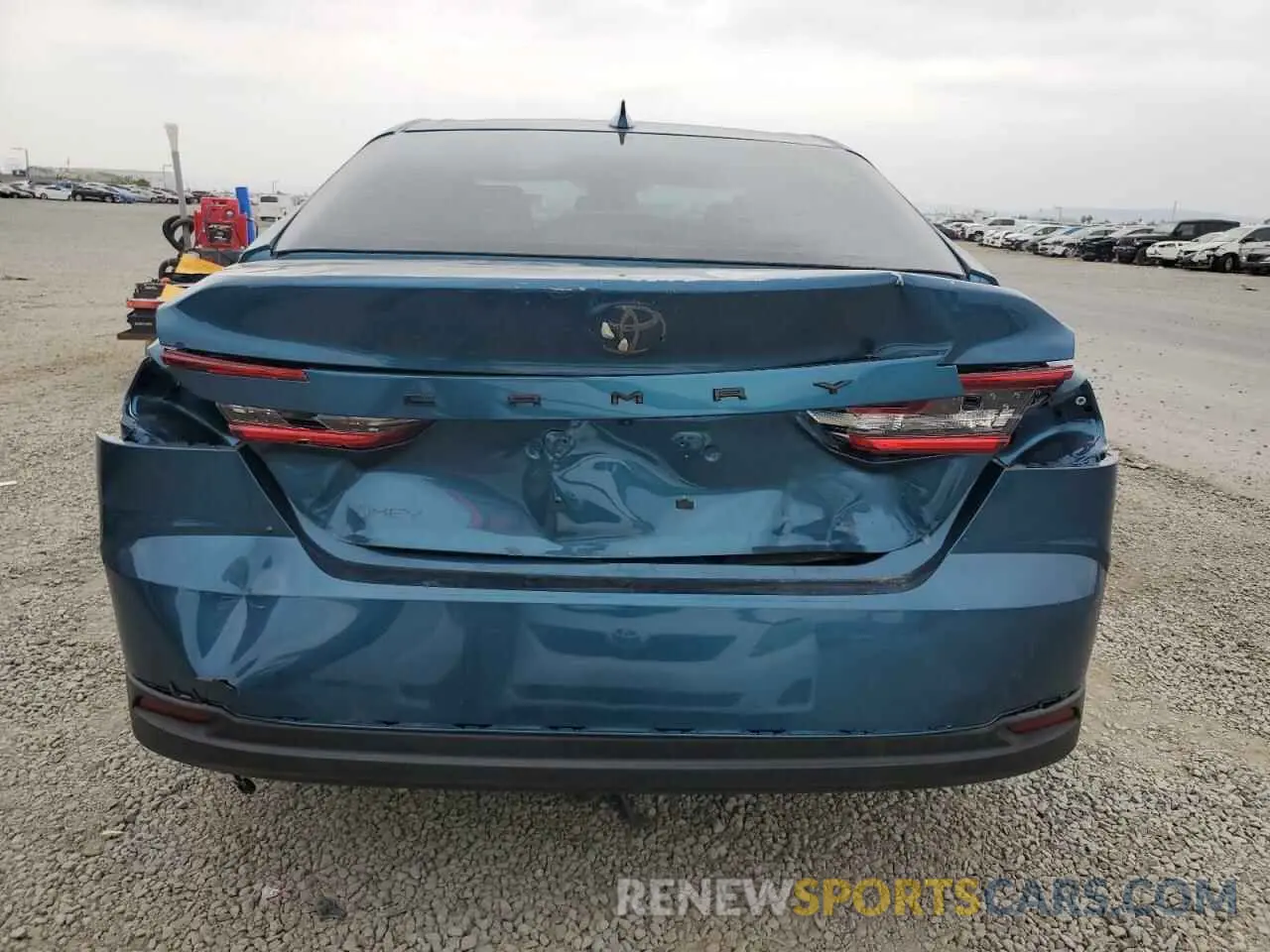 6 Photograph of a damaged car 4T1DAACK1SU124657 TOYOTA CAMRY 2025