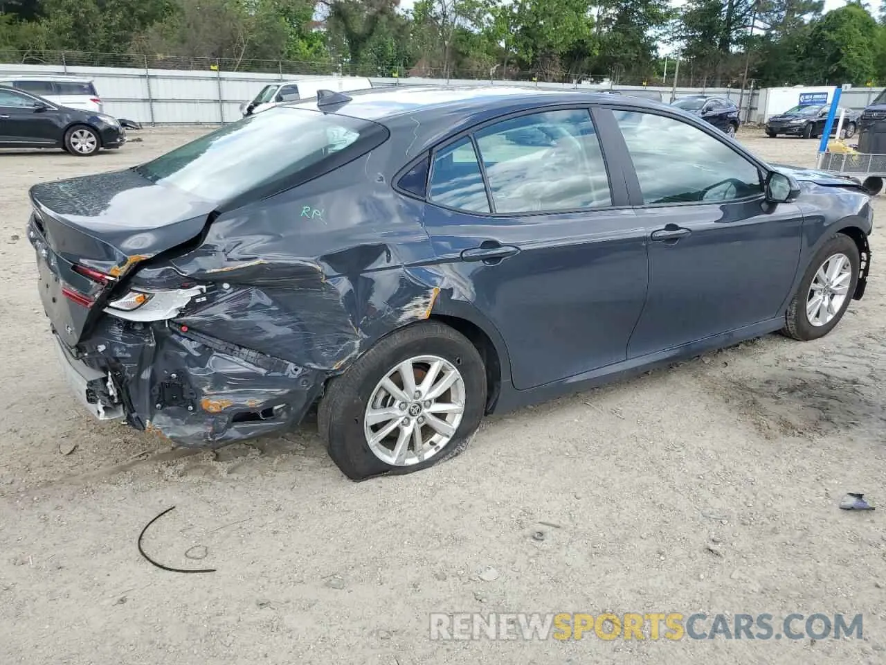 3 Photograph of a damaged car 4T1DAACK1SU516294 TOYOTA CAMRY 2025