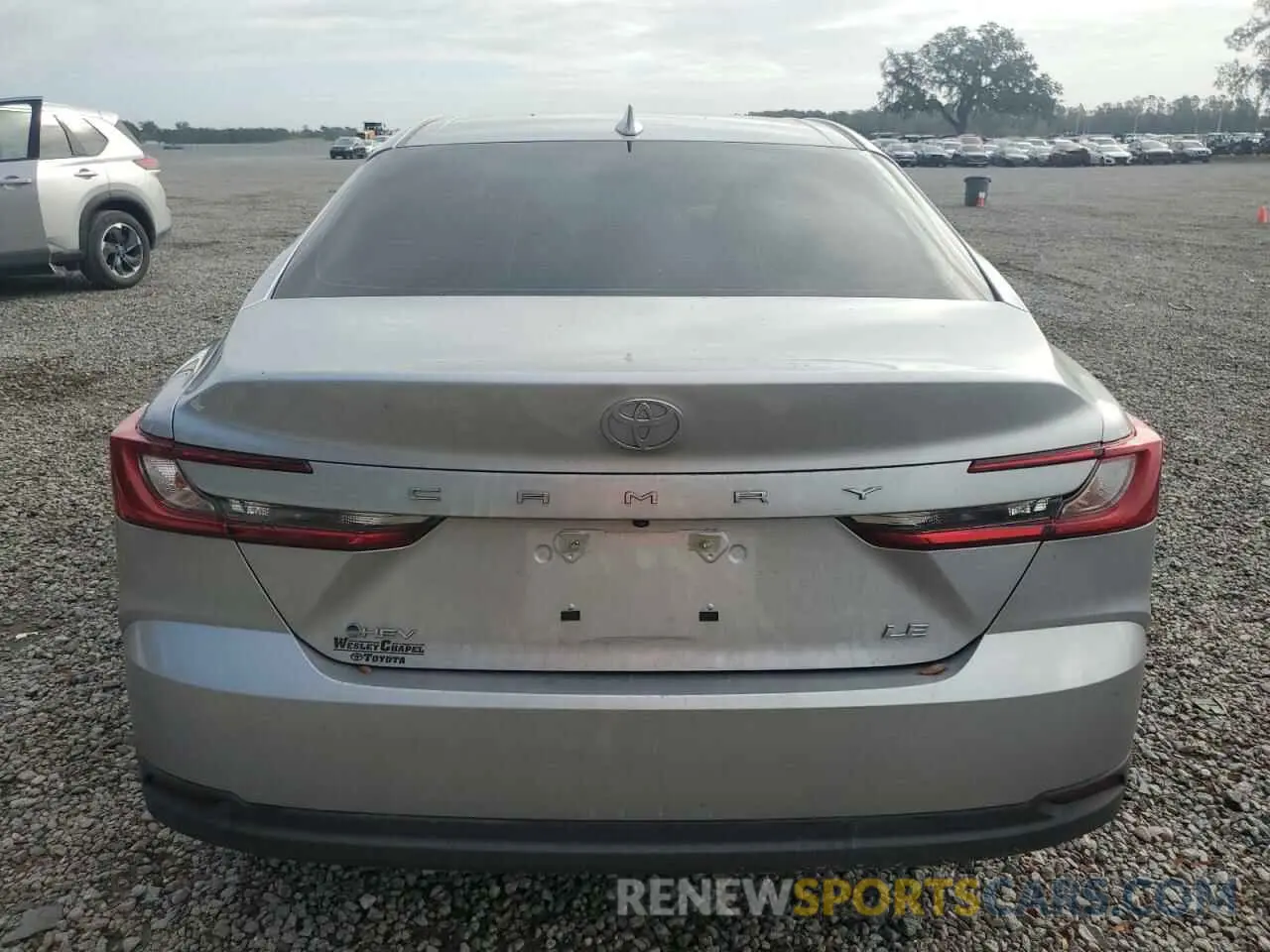 6 Photograph of a damaged car 4T1DAACK1SU516652 TOYOTA CAMRY 2025