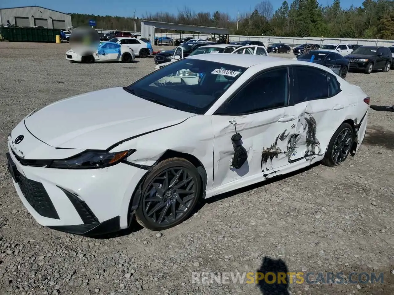 1 Photograph of a damaged car 4T1DAACK1SU522936 TOYOTA CAMRY 2025