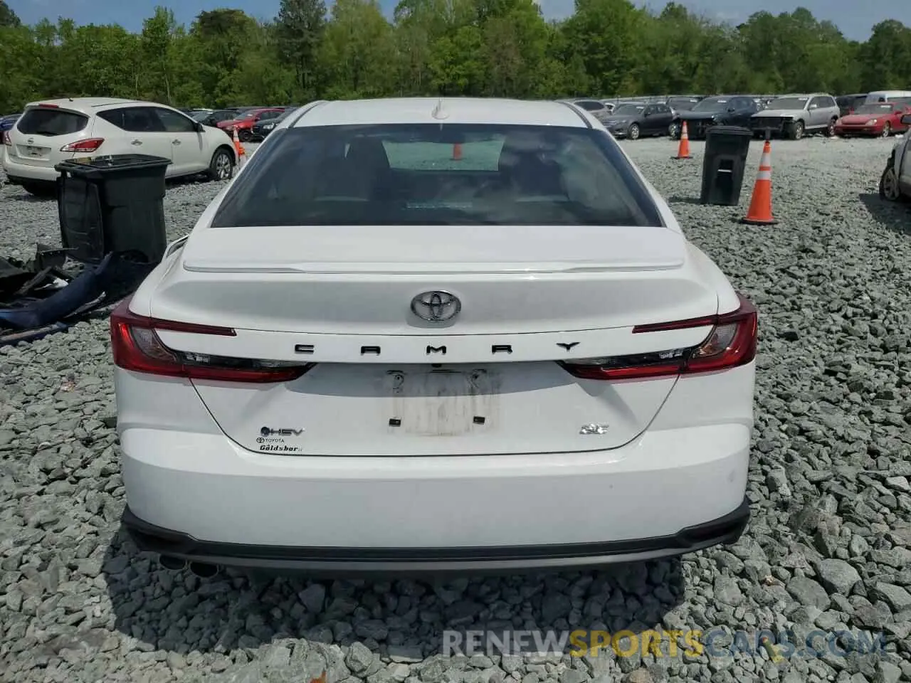 6 Photograph of a damaged car 4T1DAACK1SU543947 TOYOTA CAMRY 2025