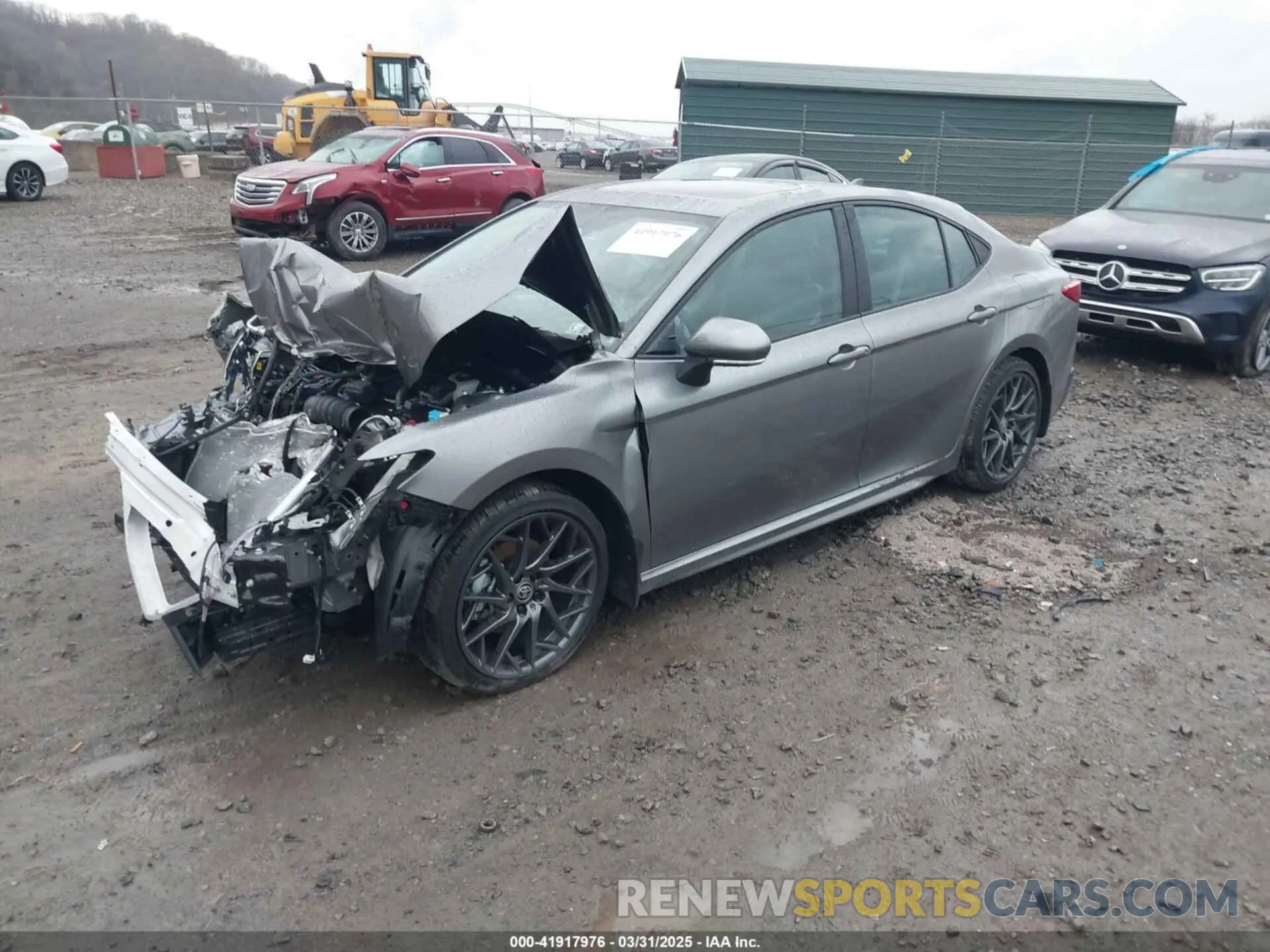 2 Photograph of a damaged car 4T1DAACK1SU563549 TOYOTA CAMRY 2025