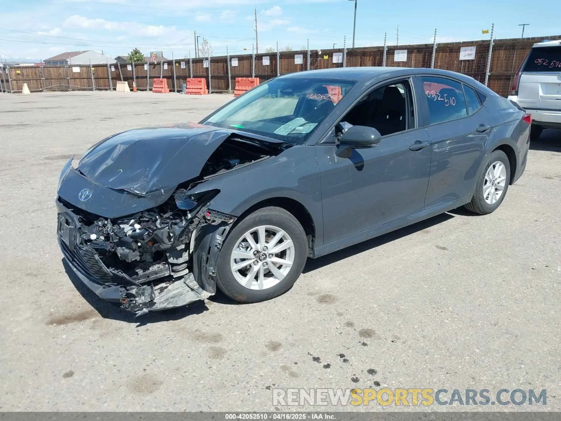 2 Photograph of a damaged car 4T1DAACK1SU573126 TOYOTA CAMRY 2025