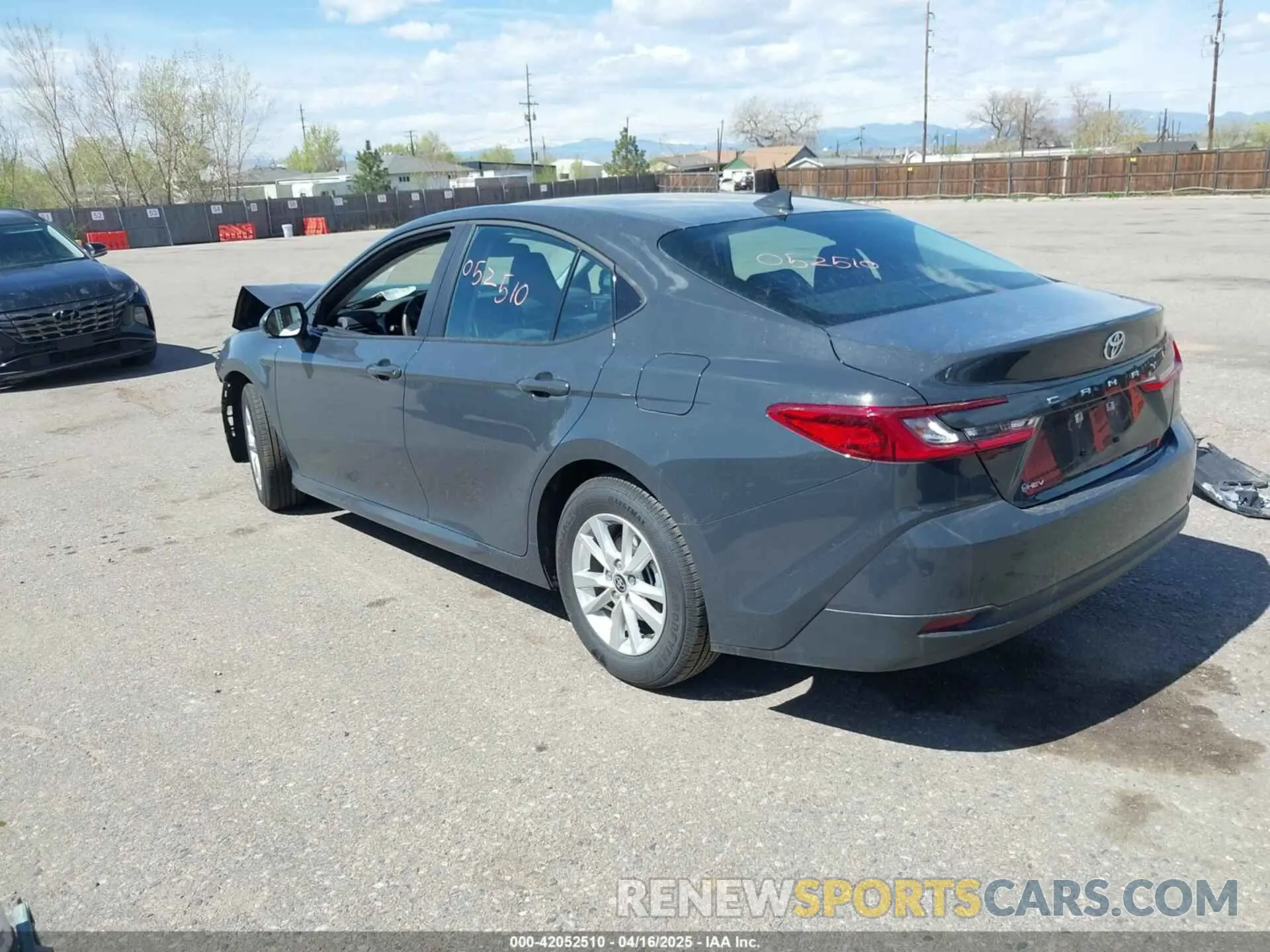 3 Photograph of a damaged car 4T1DAACK1SU573126 TOYOTA CAMRY 2025