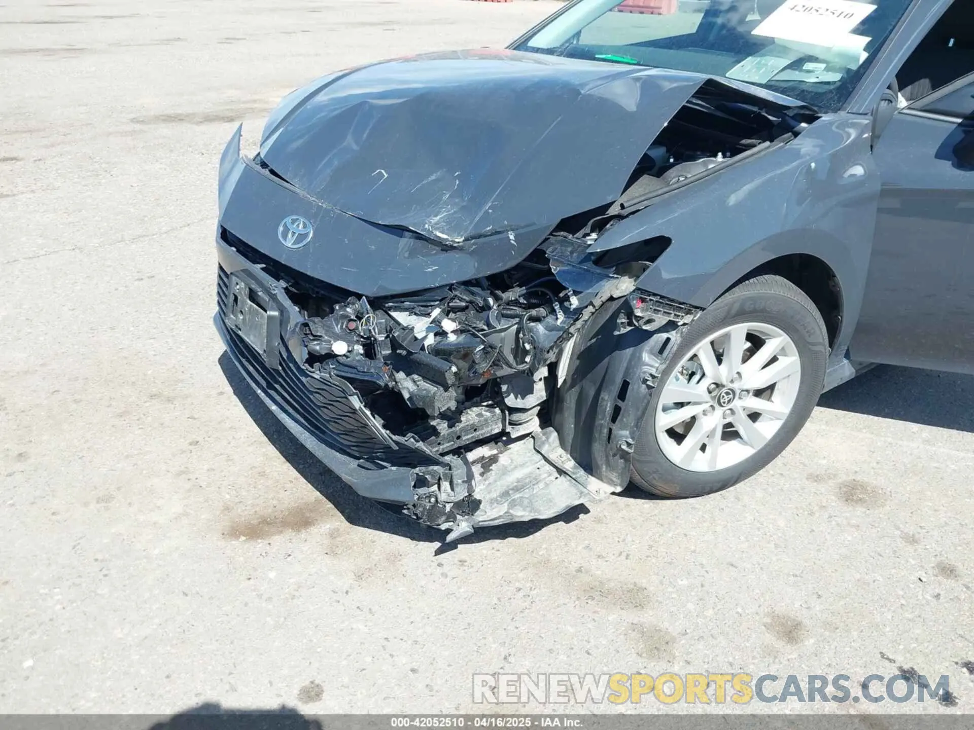 6 Photograph of a damaged car 4T1DAACK1SU573126 TOYOTA CAMRY 2025