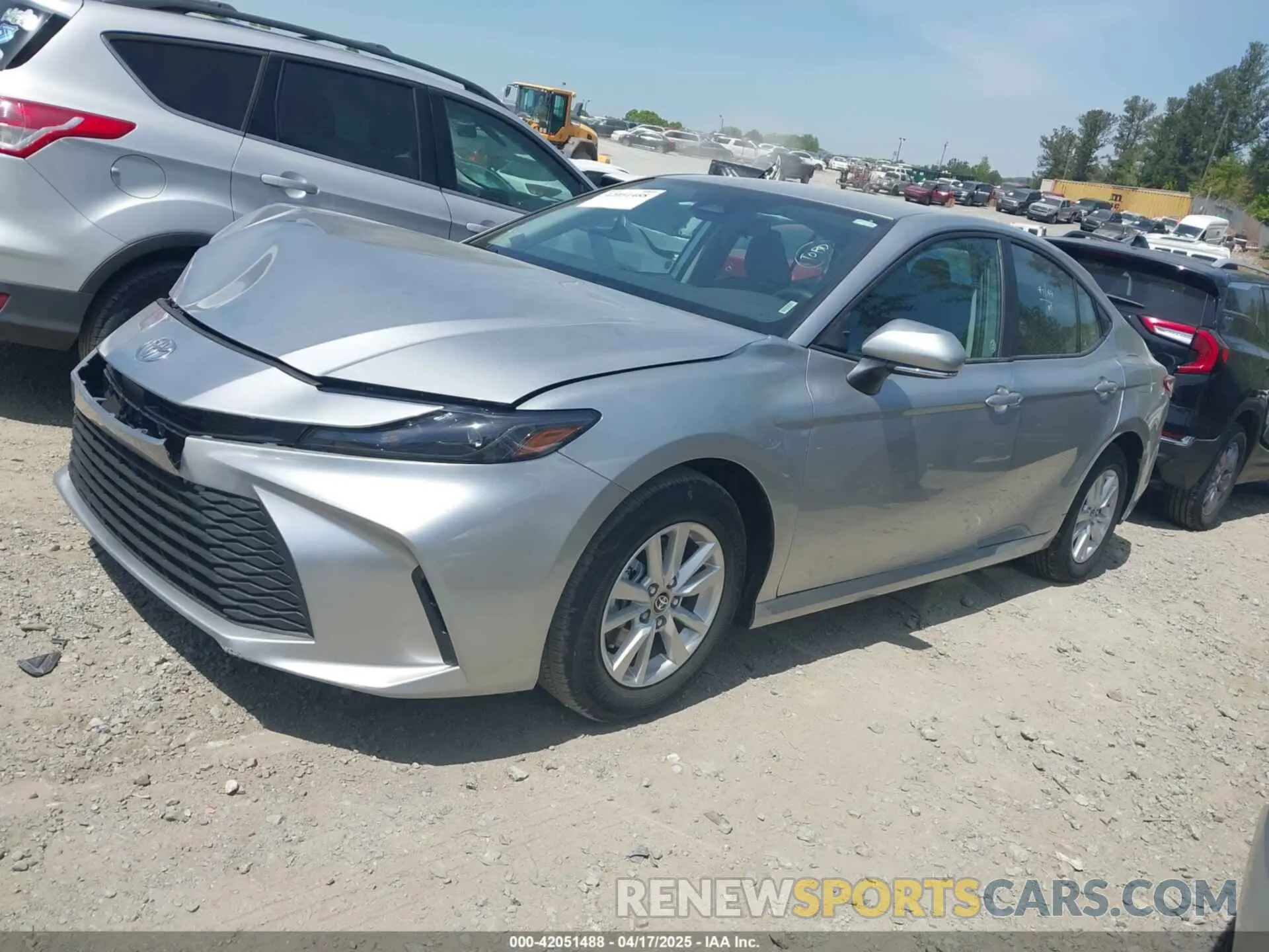 2 Photograph of a damaged car 4T1DAACK1SU593599 TOYOTA CAMRY 2025