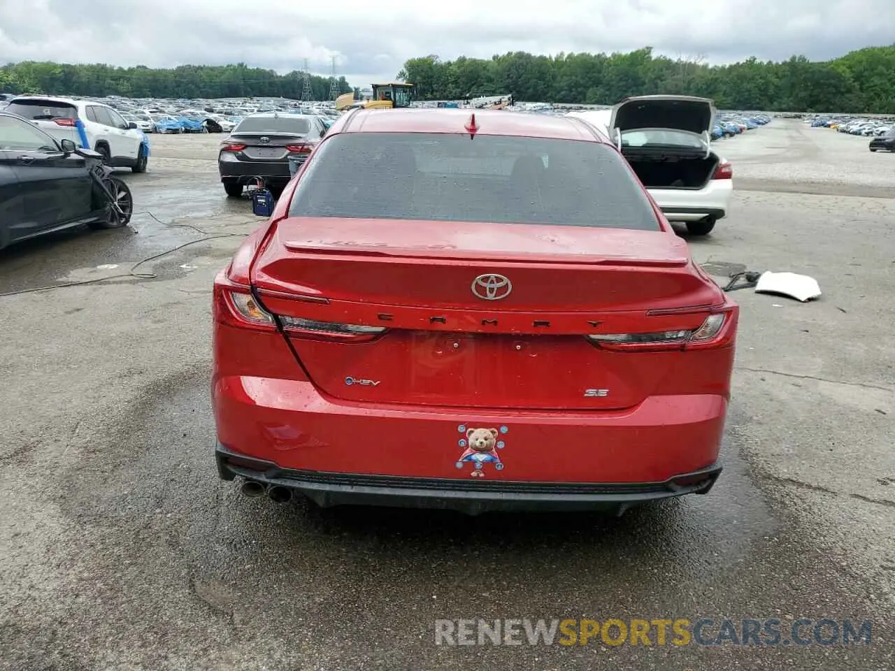 6 Photograph of a damaged car 4T1DAACK2SU031923 TOYOTA CAMRY 2025