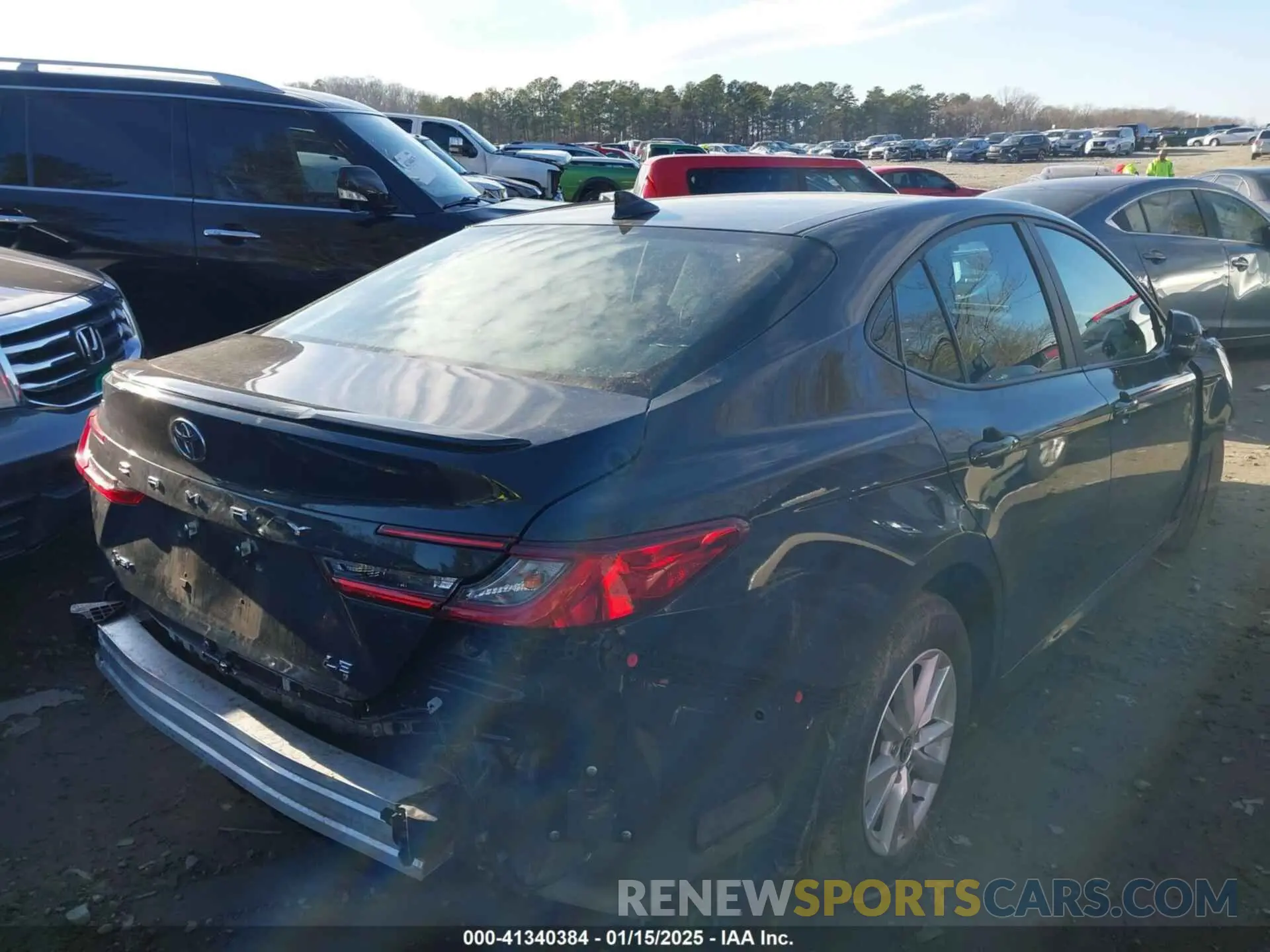 4 Photograph of a damaged car 4T1DAACK2SU041223 TOYOTA CAMRY 2025