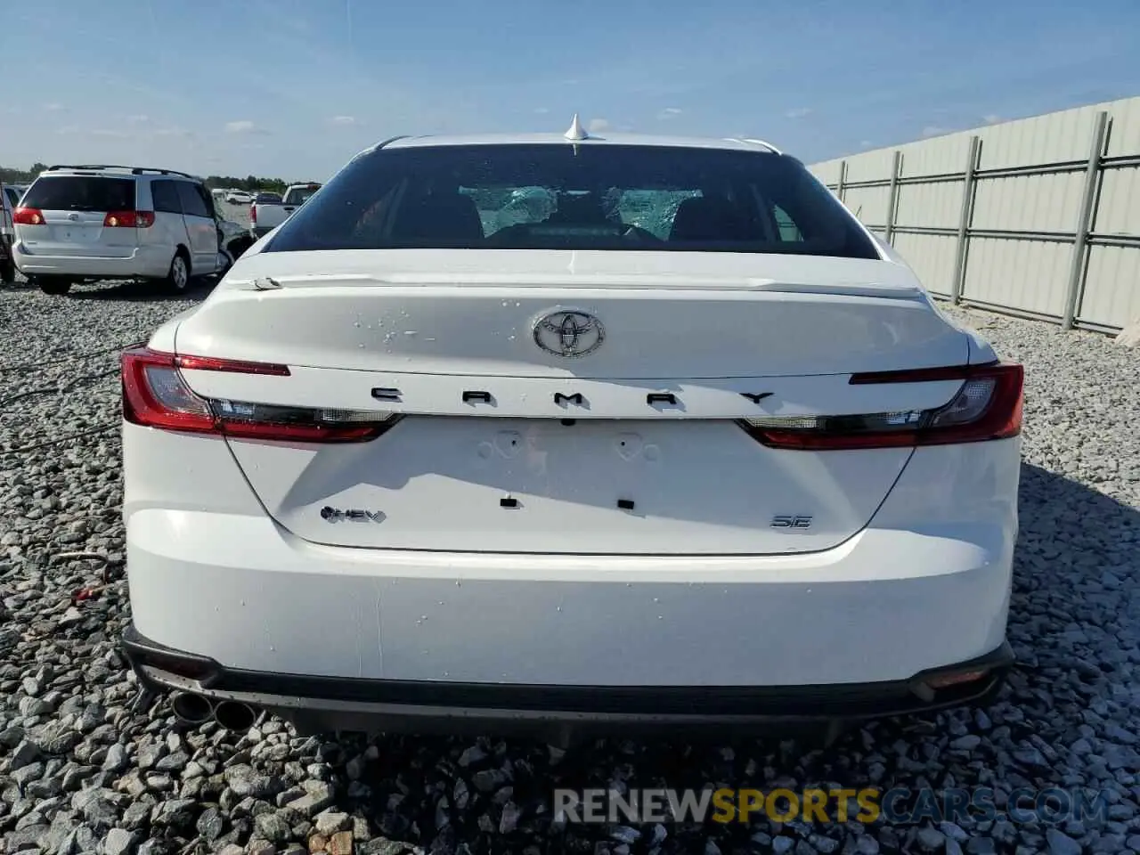 6 Photograph of a damaged car 4T1DAACK2SU060290 TOYOTA CAMRY 2025