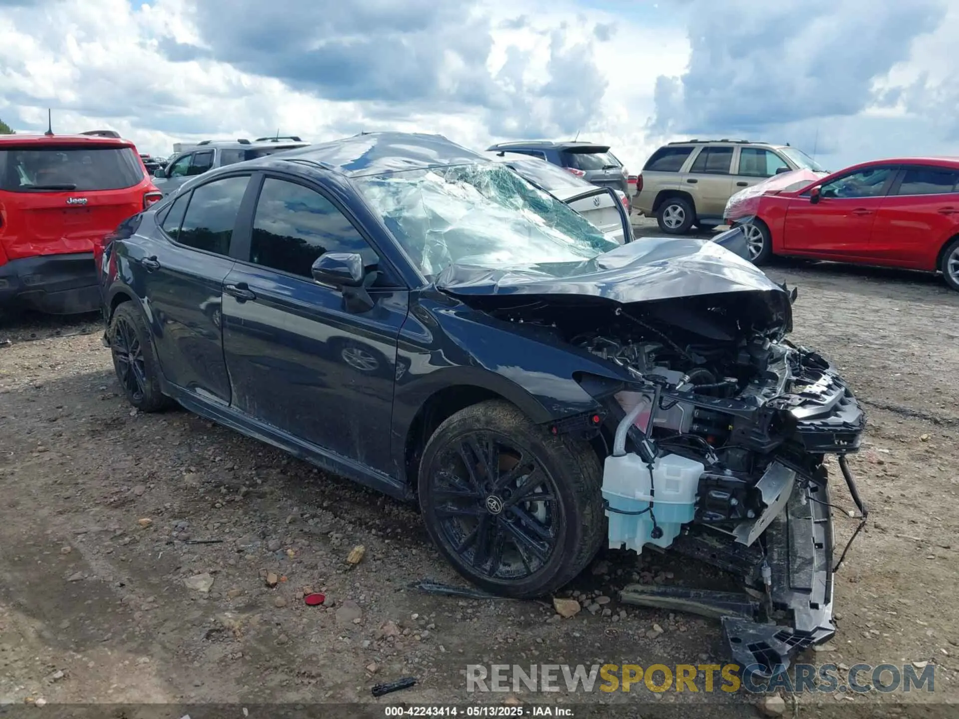 1 Photograph of a damaged car 4T1DAACK2SU090258 TOYOTA CAMRY 2025