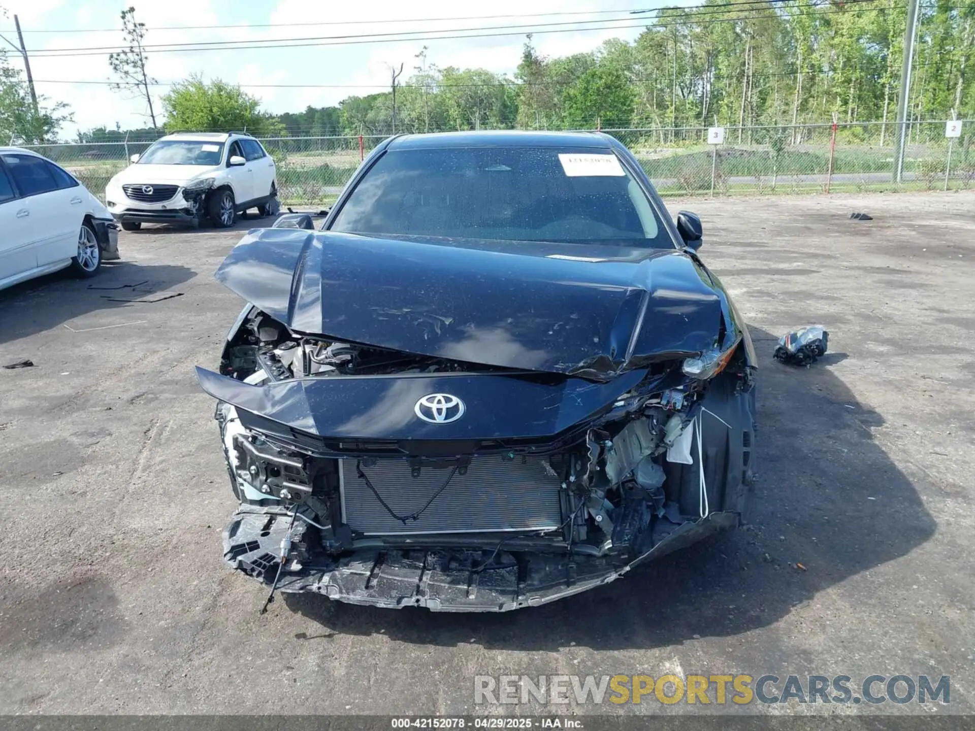 13 Photograph of a damaged car 4T1DAACK2SU124019 TOYOTA CAMRY 2025