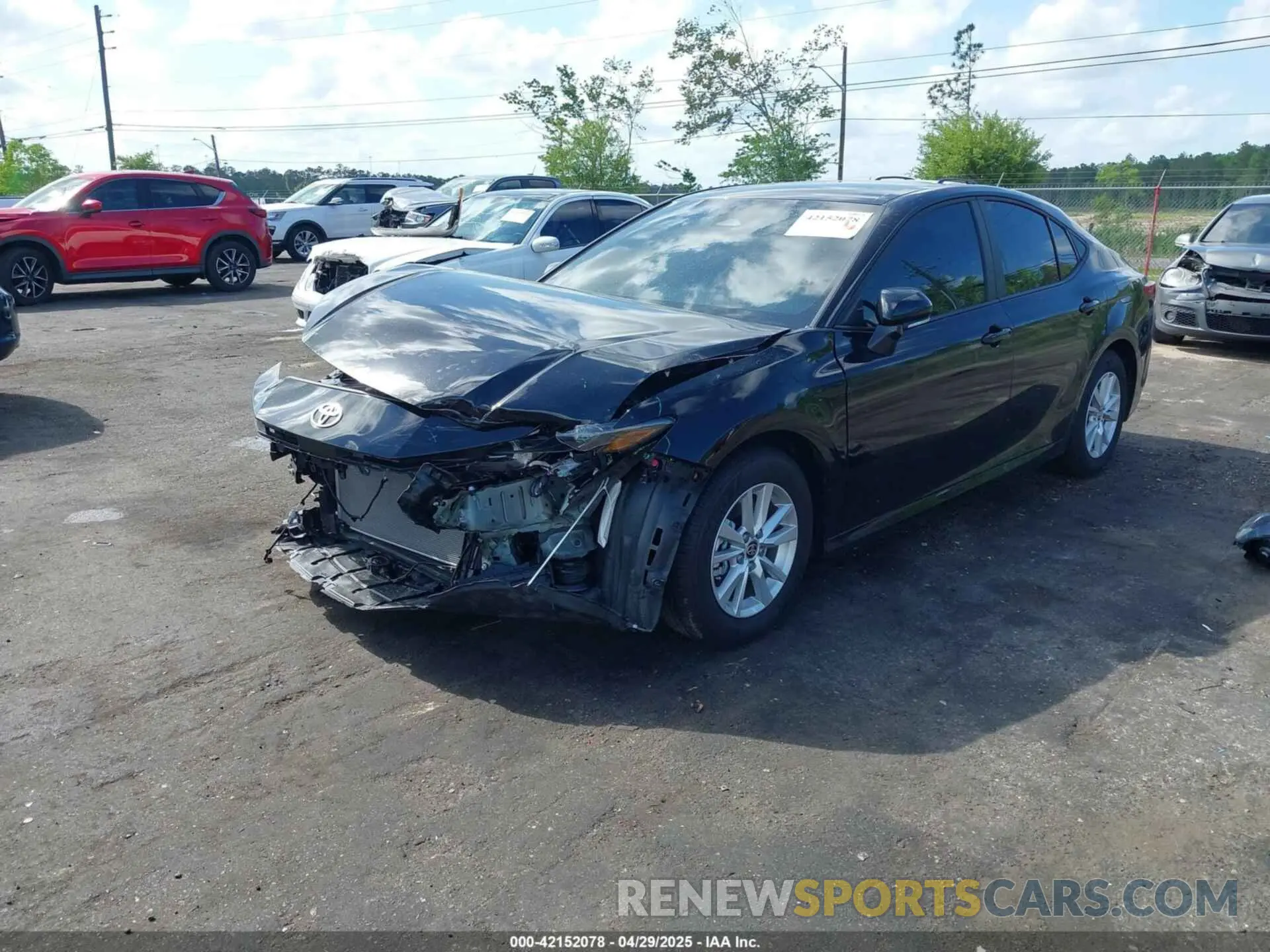 2 Photograph of a damaged car 4T1DAACK2SU124019 TOYOTA CAMRY 2025