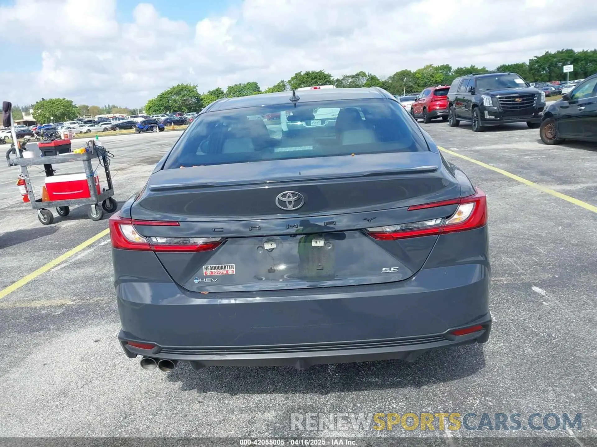 16 Photograph of a damaged car 4T1DAACK2SU503490 TOYOTA CAMRY 2025