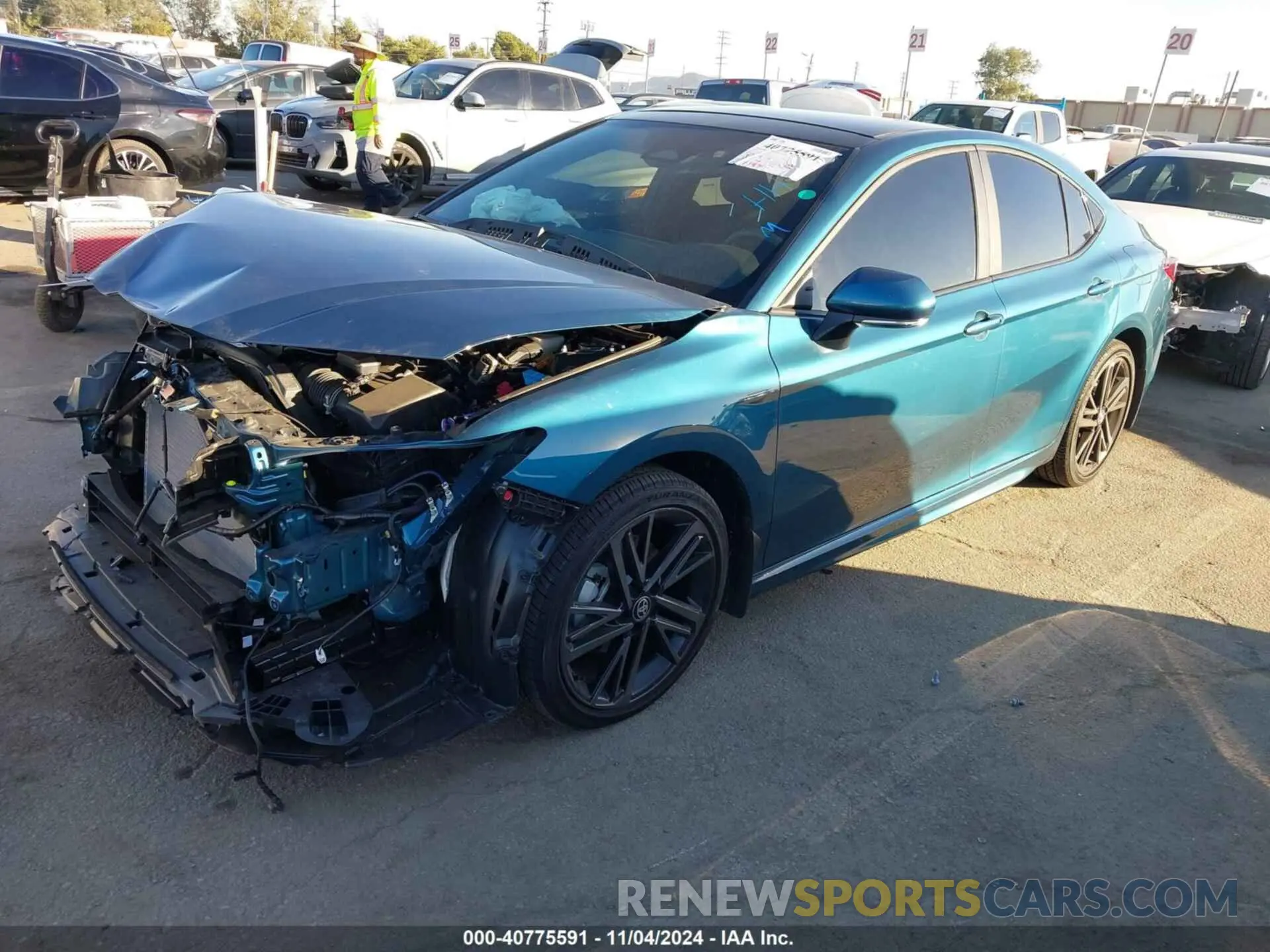 2 Photograph of a damaged car 4T1DAACK2SU505949 TOYOTA CAMRY 2025