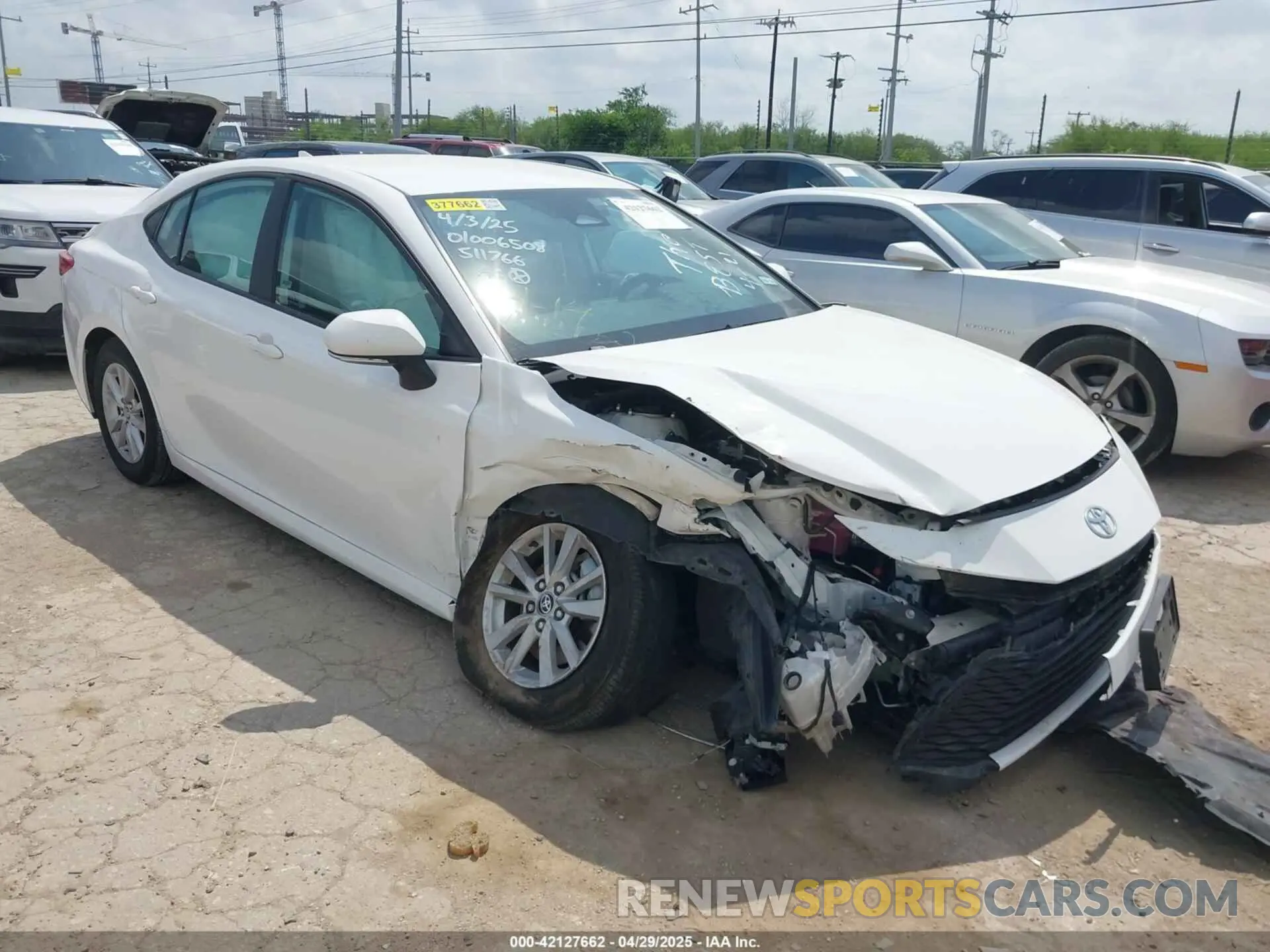 1 Photograph of a damaged car 4T1DAACK2SU511766 TOYOTA CAMRY 2025