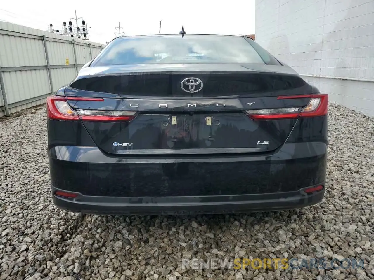 6 Photograph of a damaged car 4T1DAACK2SU569196 TOYOTA CAMRY 2025