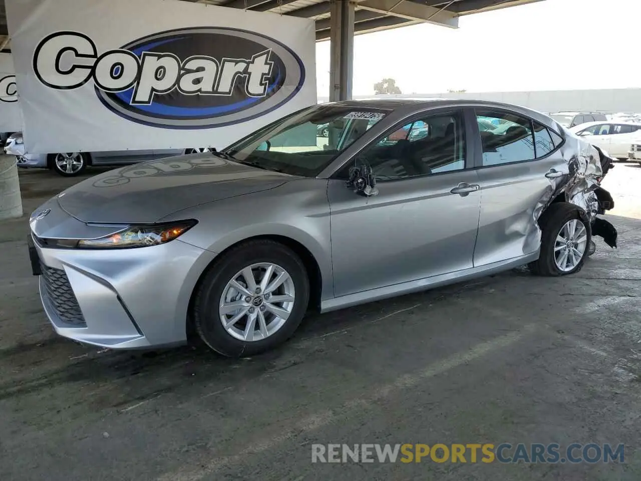 1 Photograph of a damaged car 4T1DAACK2SU593577 TOYOTA CAMRY 2025