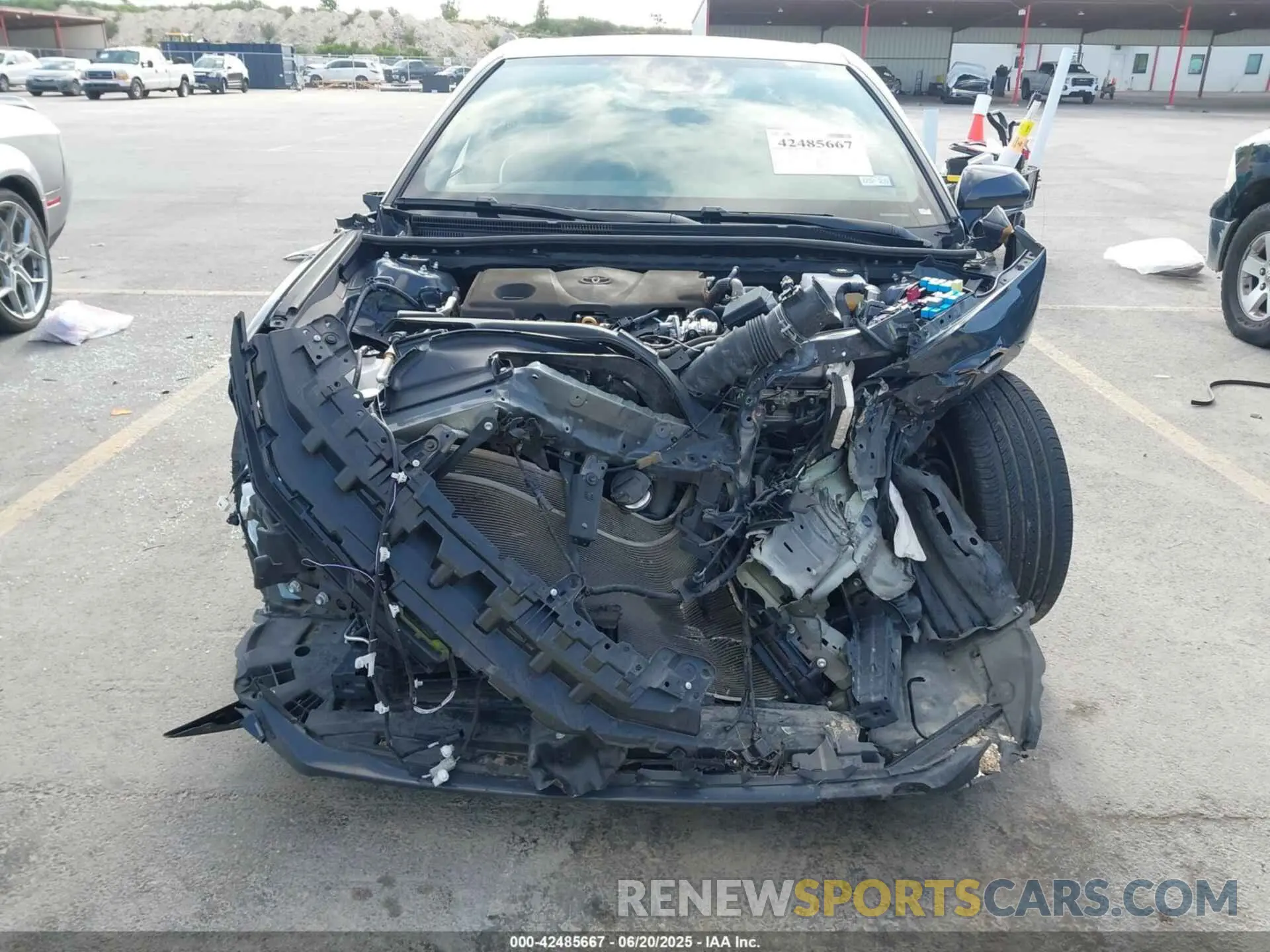 12 Photograph of a damaged car 4T1DAACK3SU006075 TOYOTA CAMRY 2025