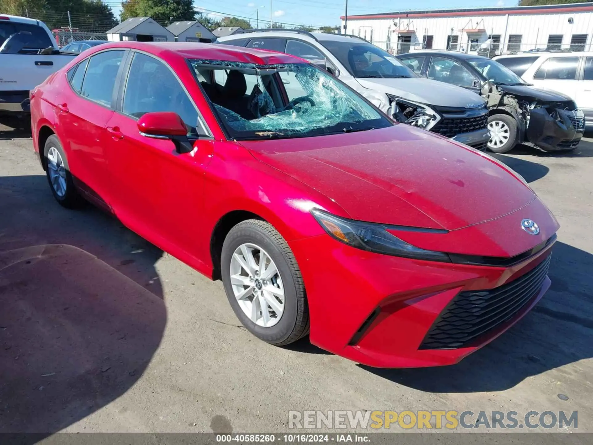 1 Photograph of a damaged car 4T1DAACK3SU013561 TOYOTA CAMRY 2025