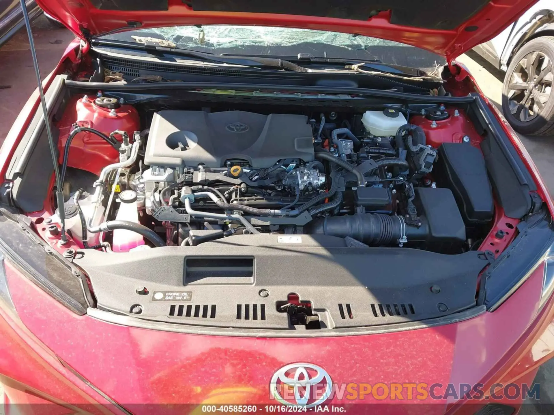 10 Photograph of a damaged car 4T1DAACK3SU013561 TOYOTA CAMRY 2025