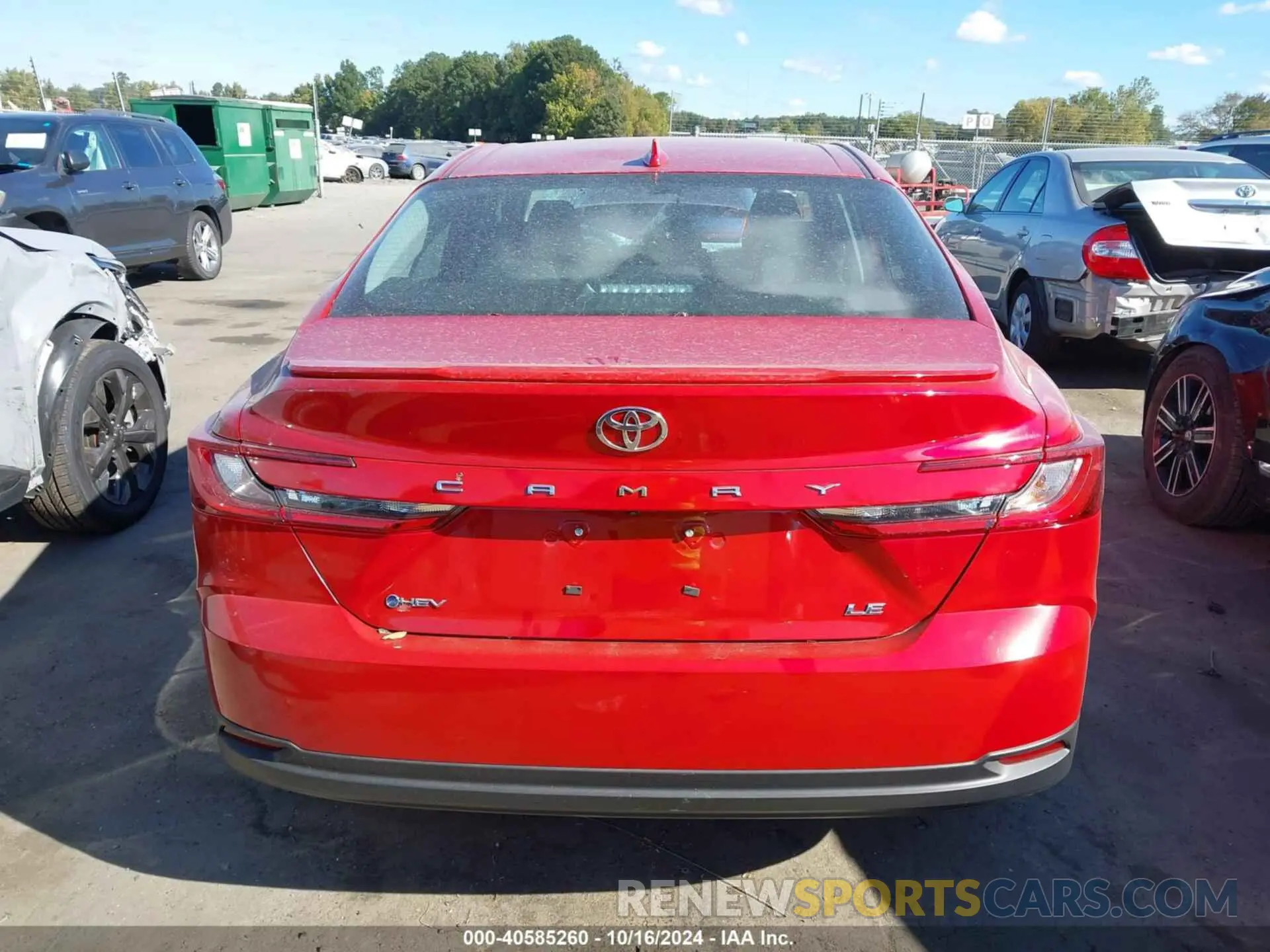 16 Photograph of a damaged car 4T1DAACK3SU013561 TOYOTA CAMRY 2025