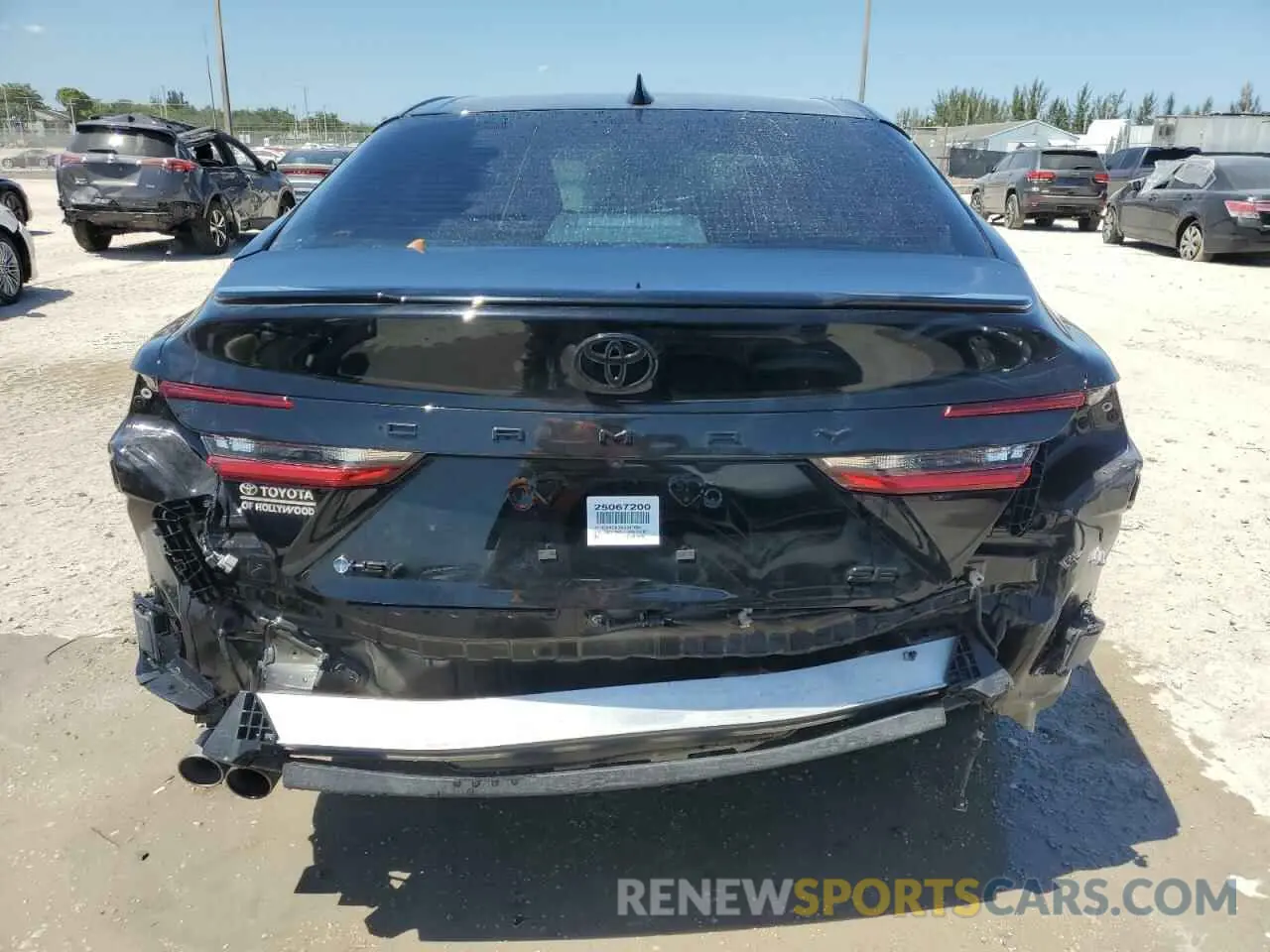 6 Photograph of a damaged car 4T1DAACK3SU047094 TOYOTA CAMRY 2025