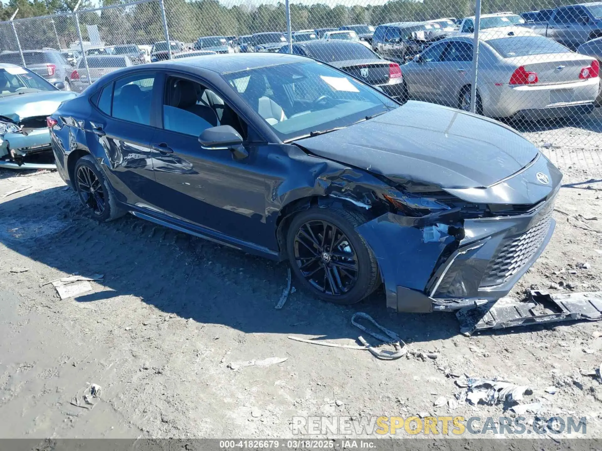 1 Photograph of a damaged car 4T1DAACK3SU055275 TOYOTA CAMRY 2025