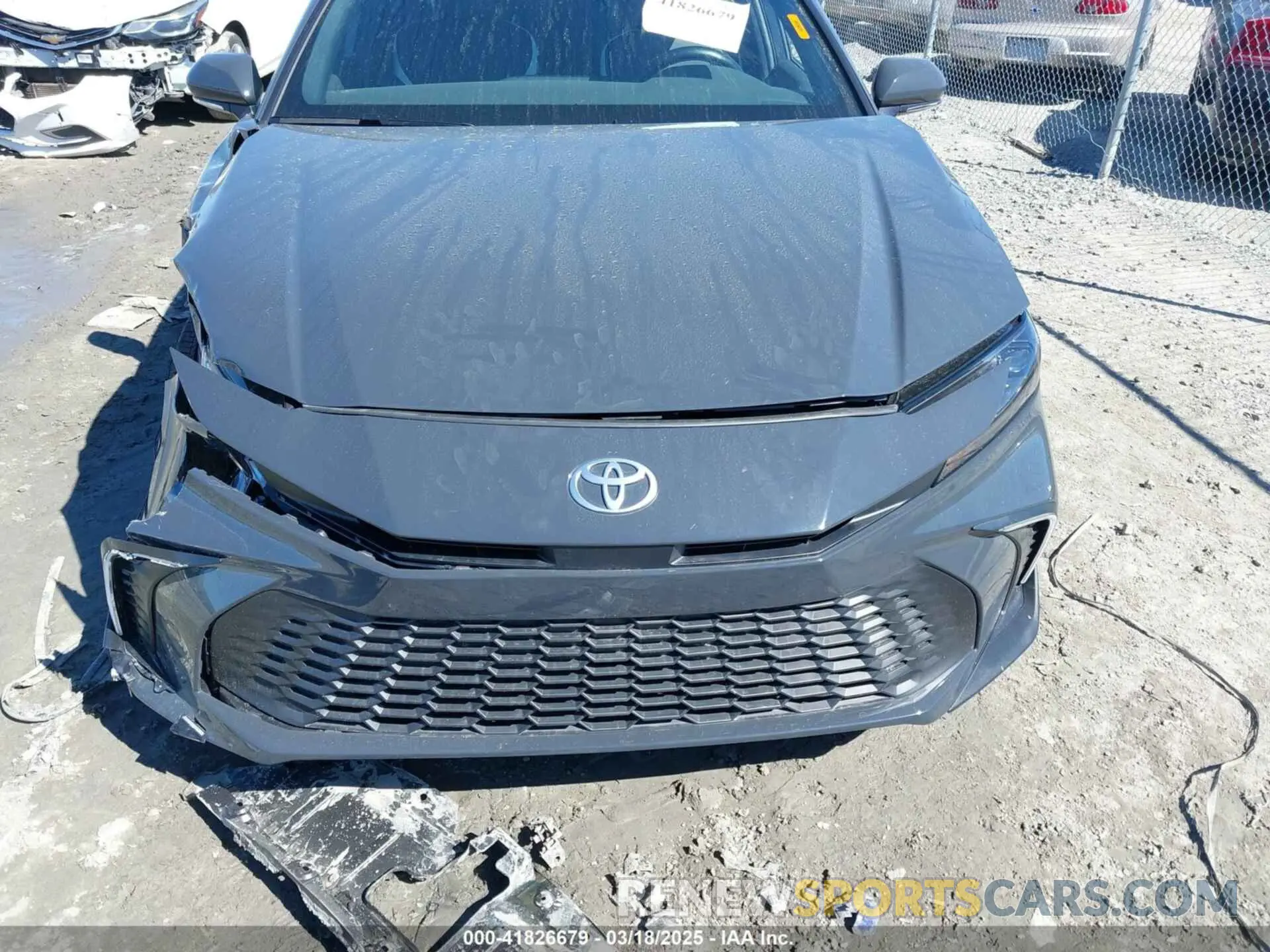 12 Photograph of a damaged car 4T1DAACK3SU055275 TOYOTA CAMRY 2025
