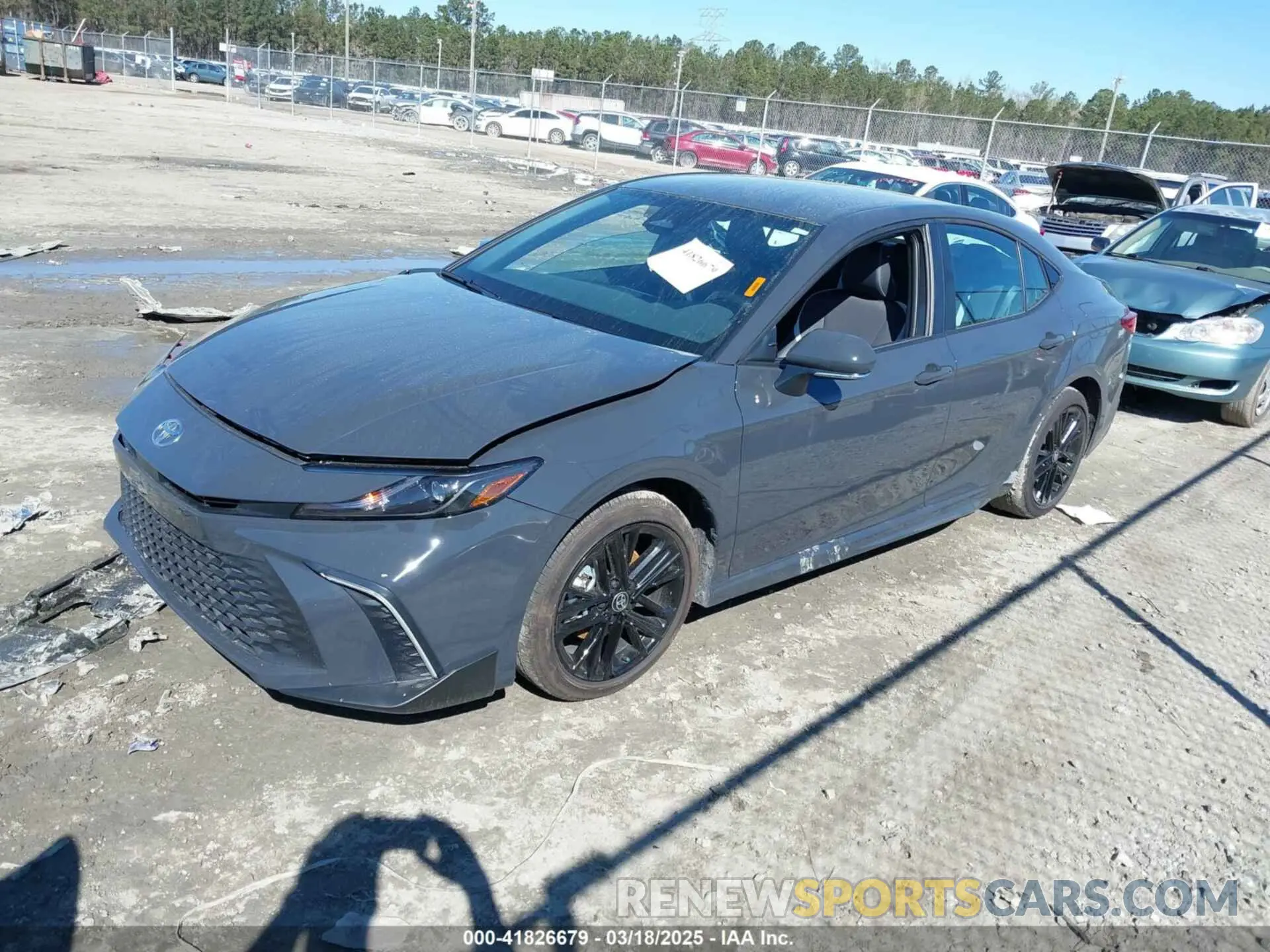 2 Photograph of a damaged car 4T1DAACK3SU055275 TOYOTA CAMRY 2025