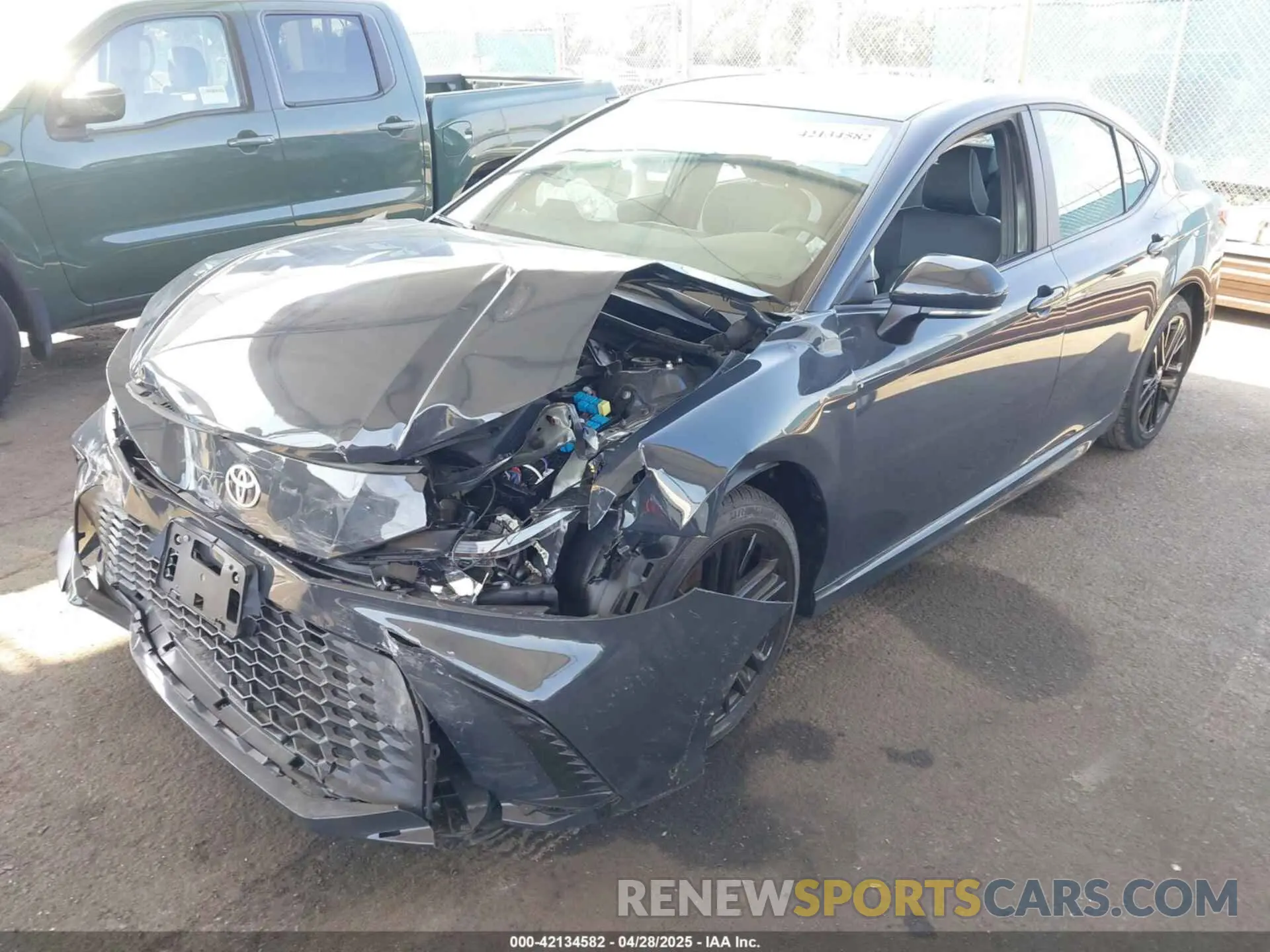 2 Photograph of a damaged car 4T1DAACK3SU068088 TOYOTA CAMRY 2025