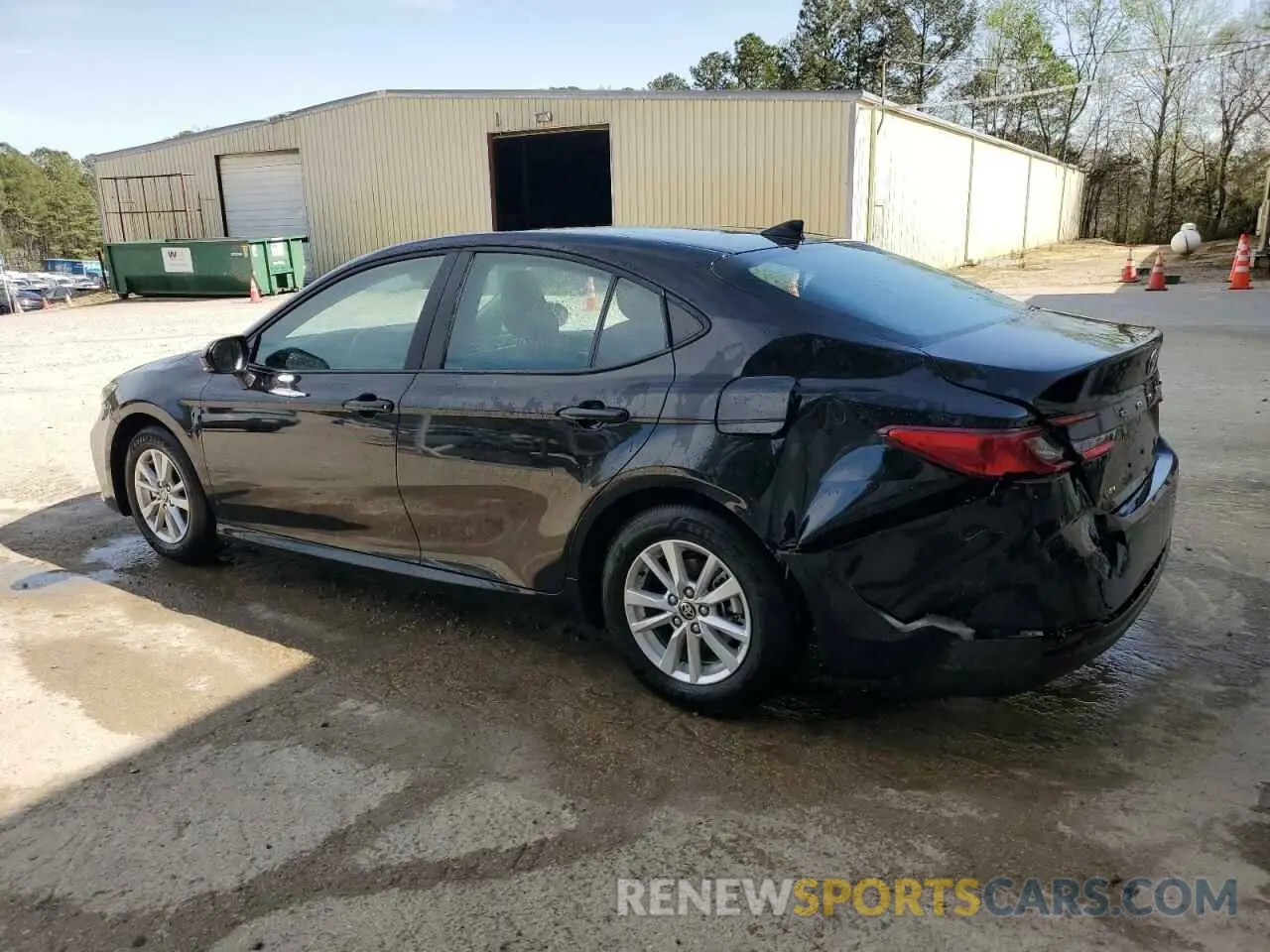 2 Photograph of a damaged car 4T1DAACK3SU090155 TOYOTA CAMRY 2025