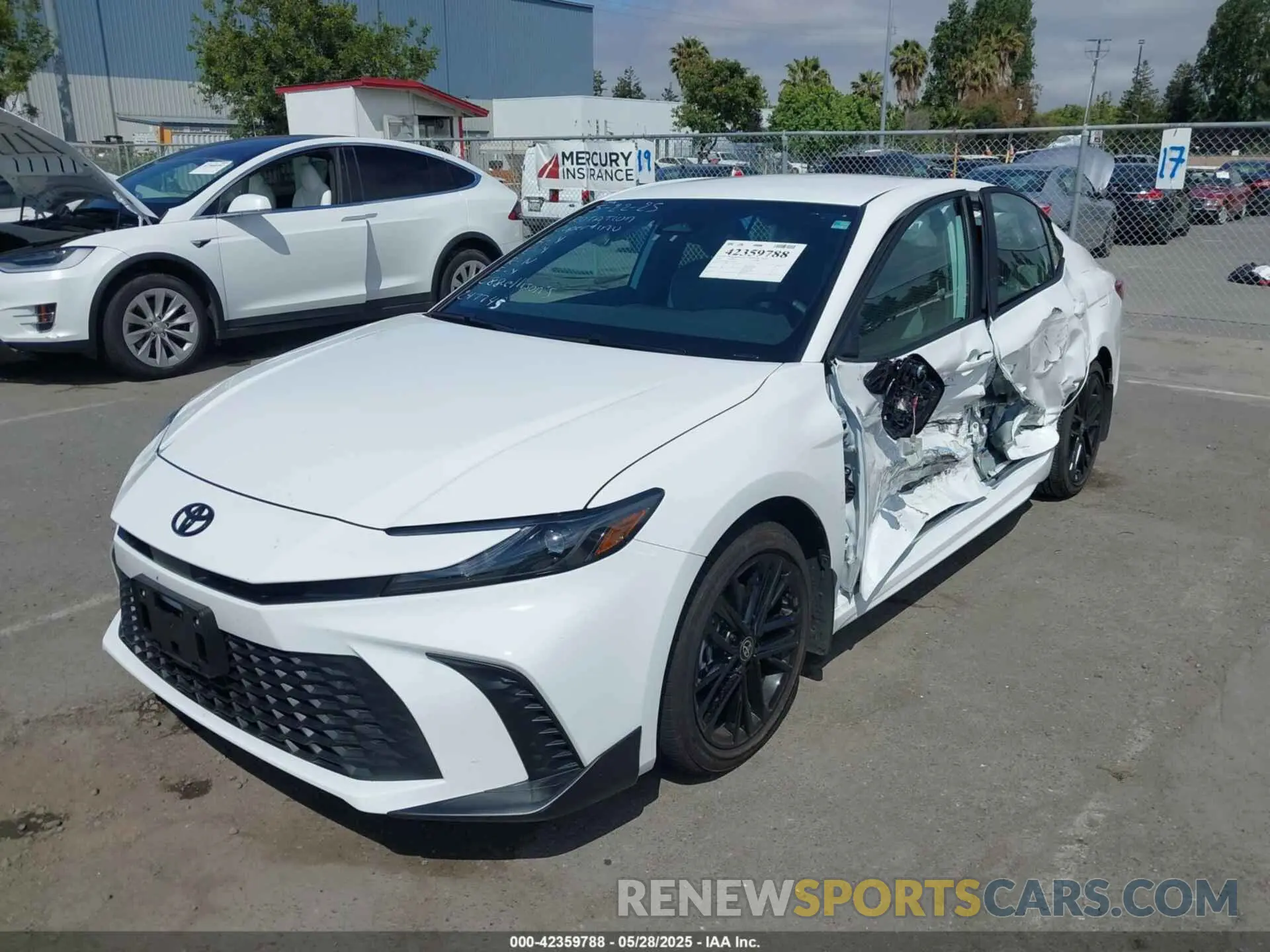 6 Photograph of a damaged car 4T1DAACK3SU128323 TOYOTA CAMRY 2025