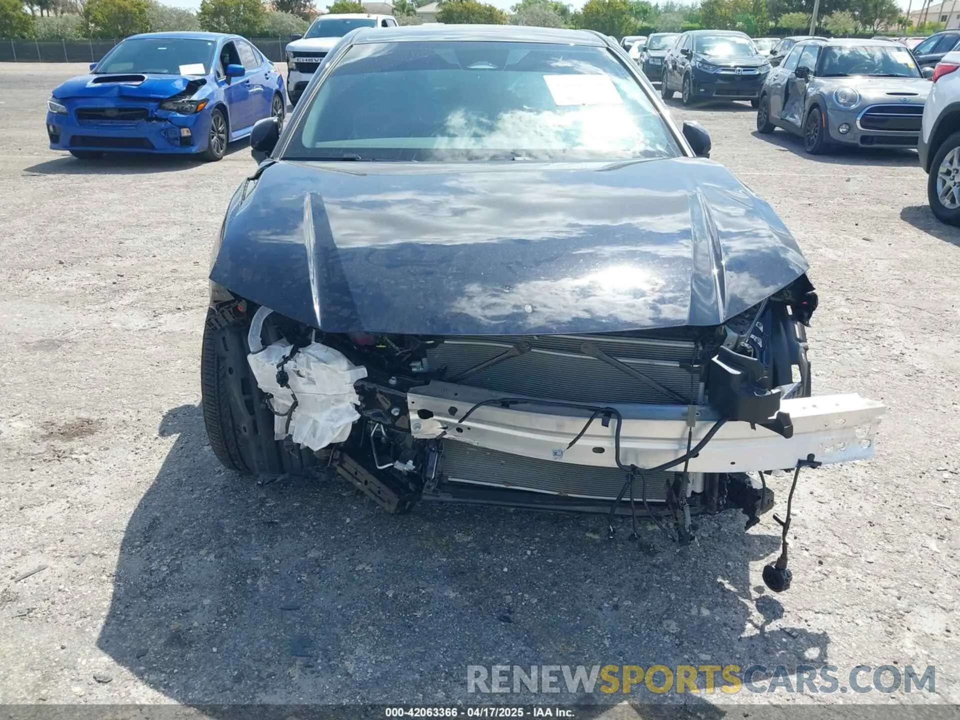 6 Photograph of a damaged car 4T1DAACK3SU521125 TOYOTA CAMRY 2025