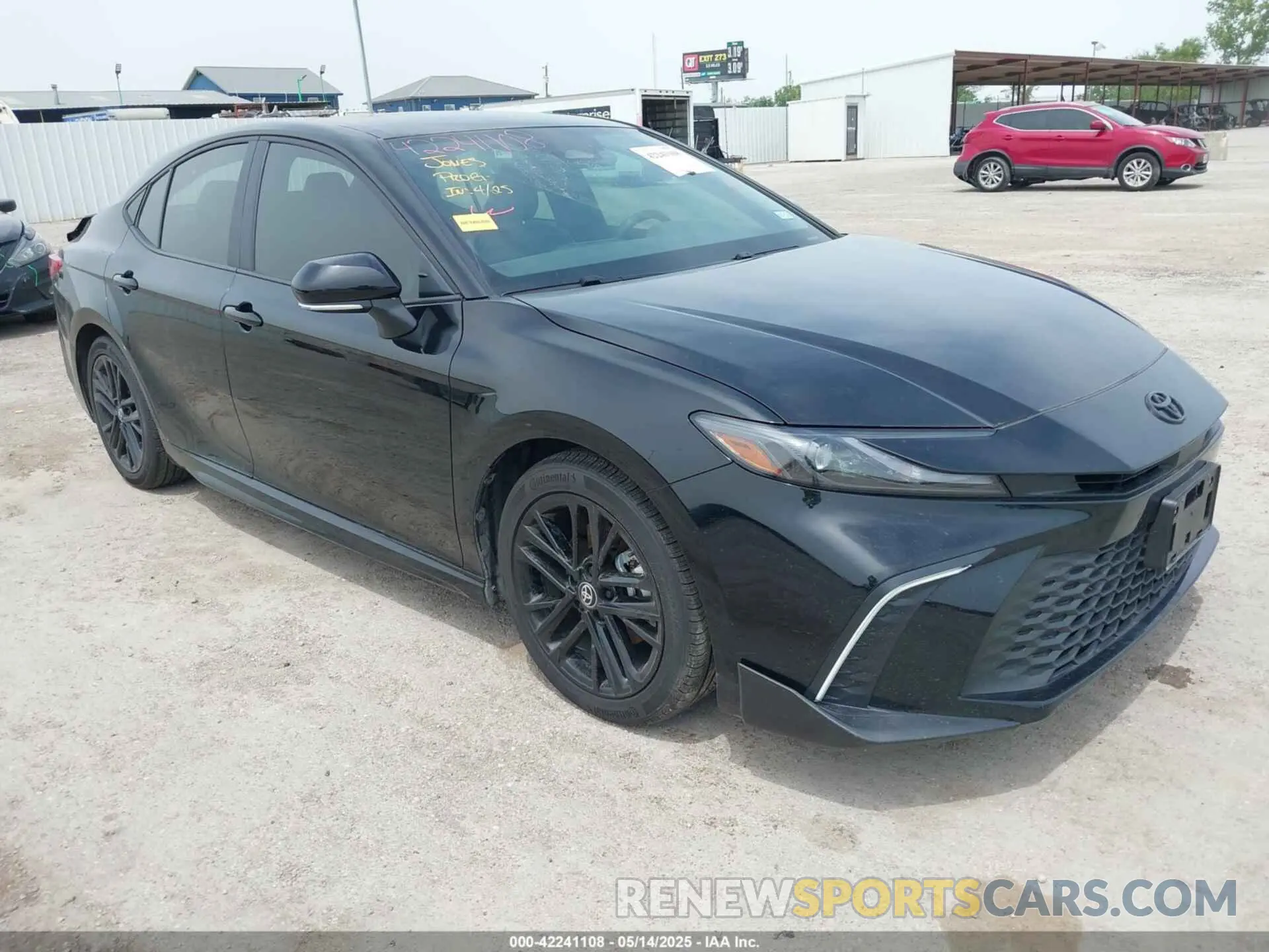 1 Photograph of a damaged car 4T1DAACK3SU537969 TOYOTA CAMRY 2025