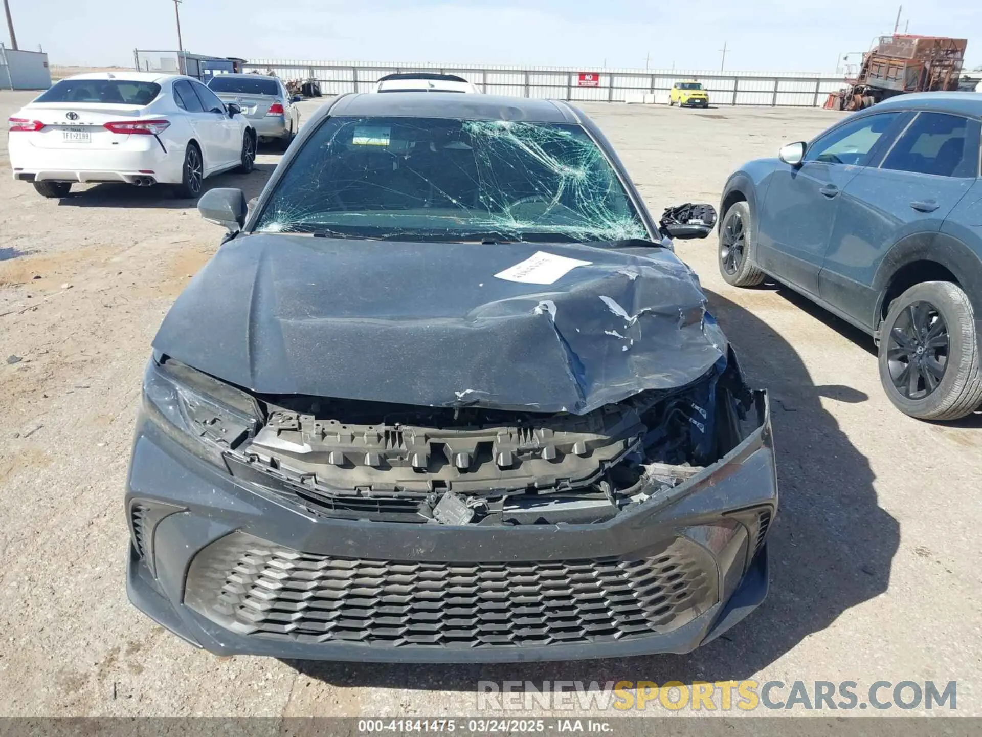 12 Photograph of a damaged car 4T1DAACK3SU539317 TOYOTA CAMRY 2025