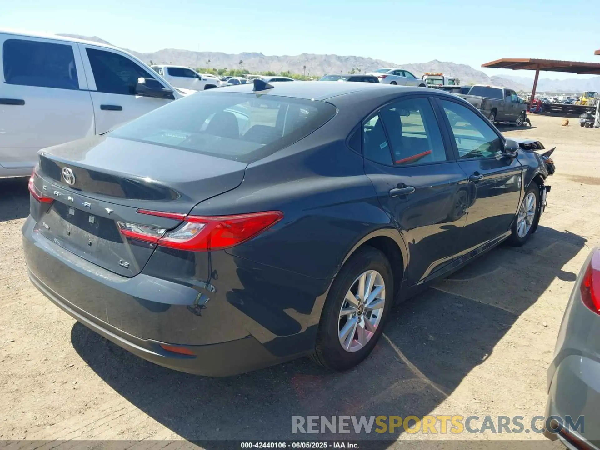 4 Photograph of a damaged car 4T1DAACK3SU579056 TOYOTA CAMRY 2025